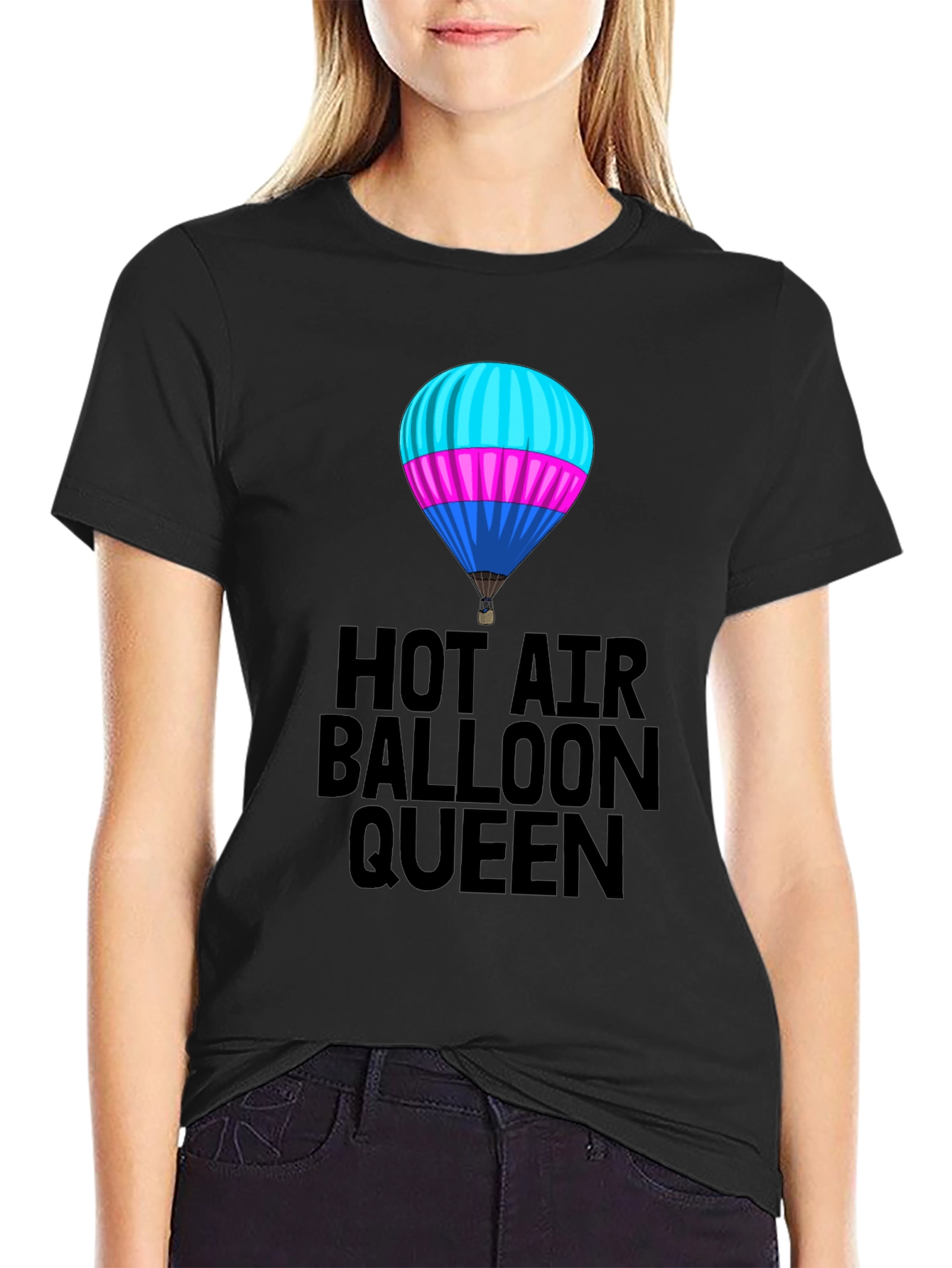 Hot Air Balloon Queen T-Shirt