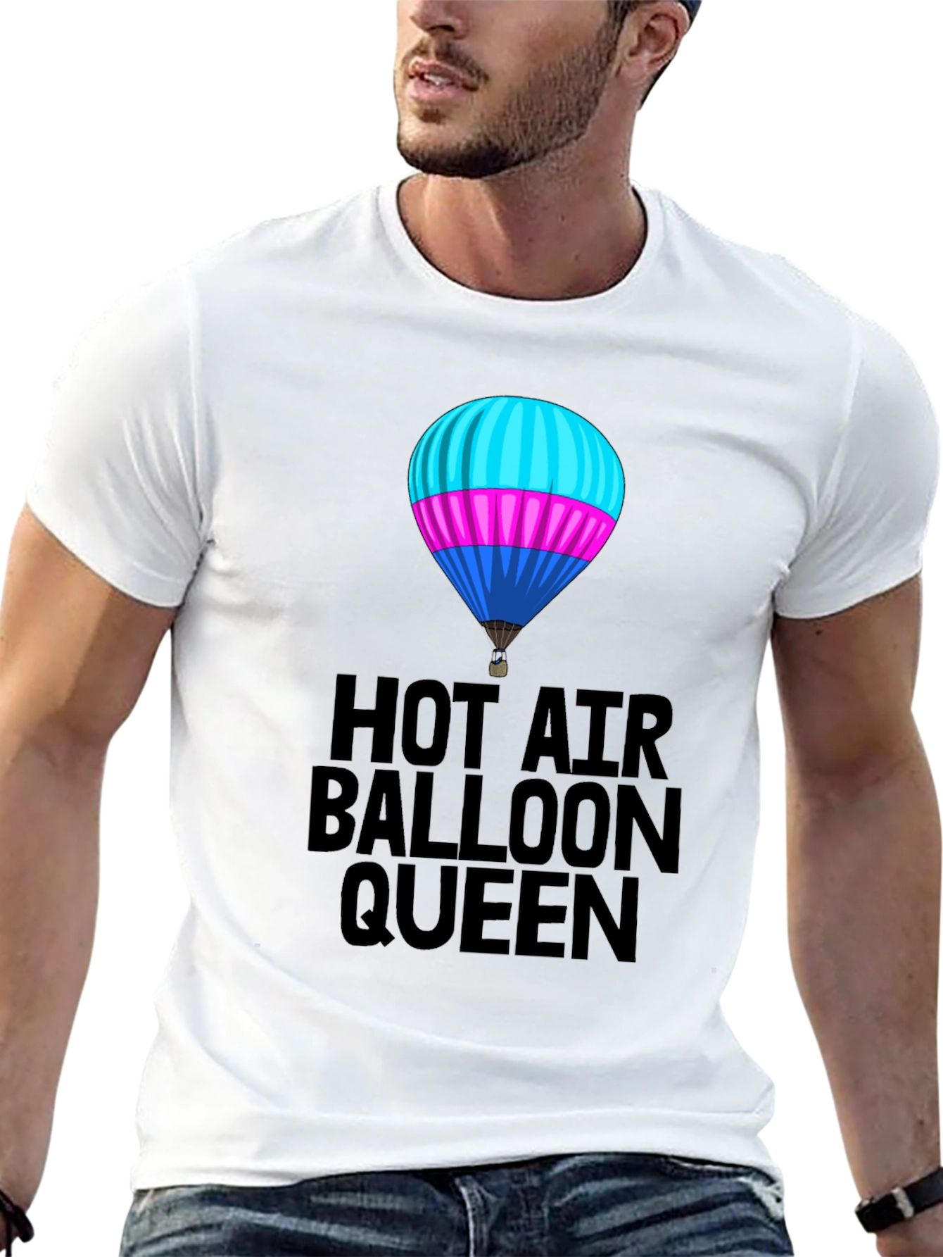 Hot Air Balloon Queen T-Shirt