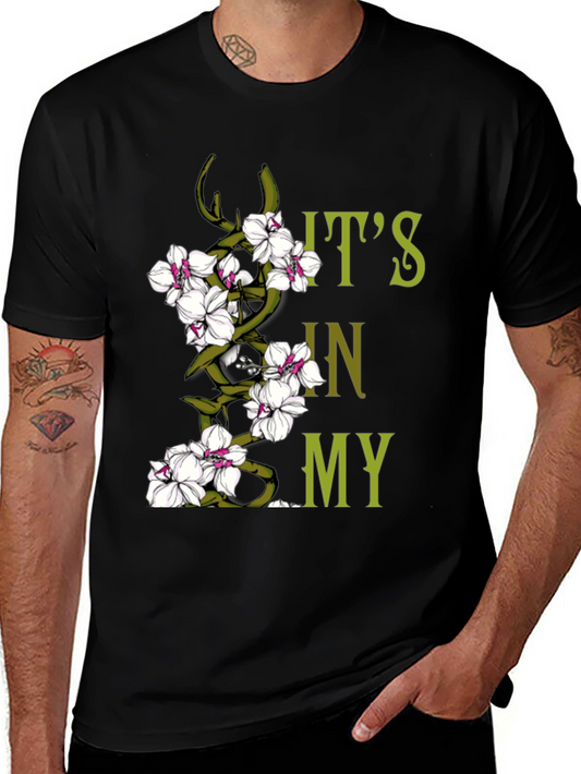 Floral Orchid T-Shirt - Its In My Nature Graphic Tee