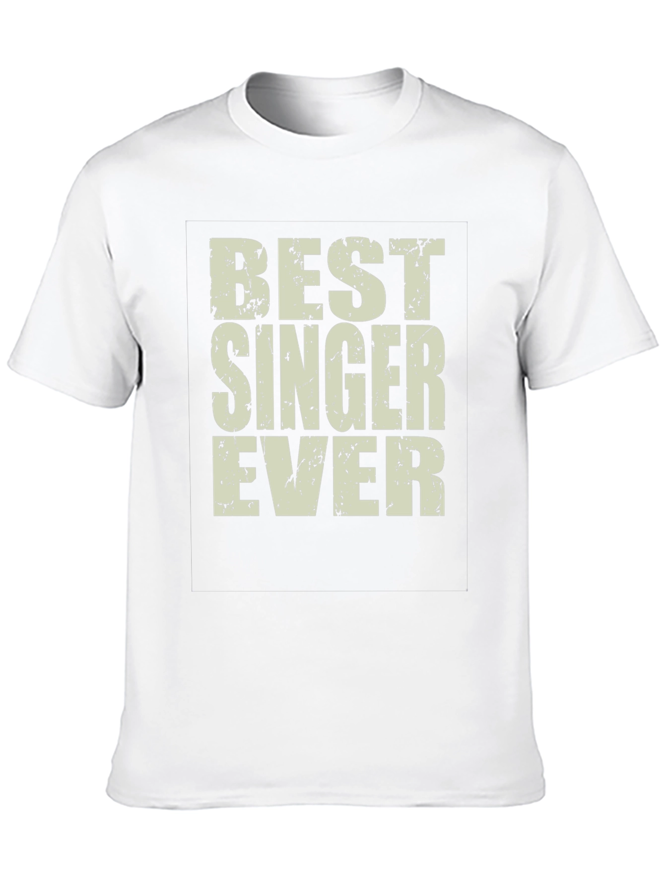 Best Singer Ever Graphic Tee - Black