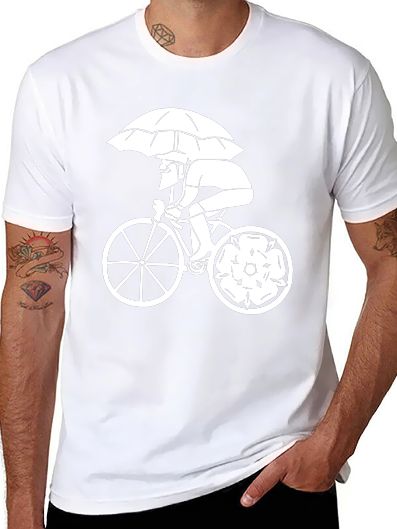 Cool Cyclist T-Shirt - Unique Graphic Tee