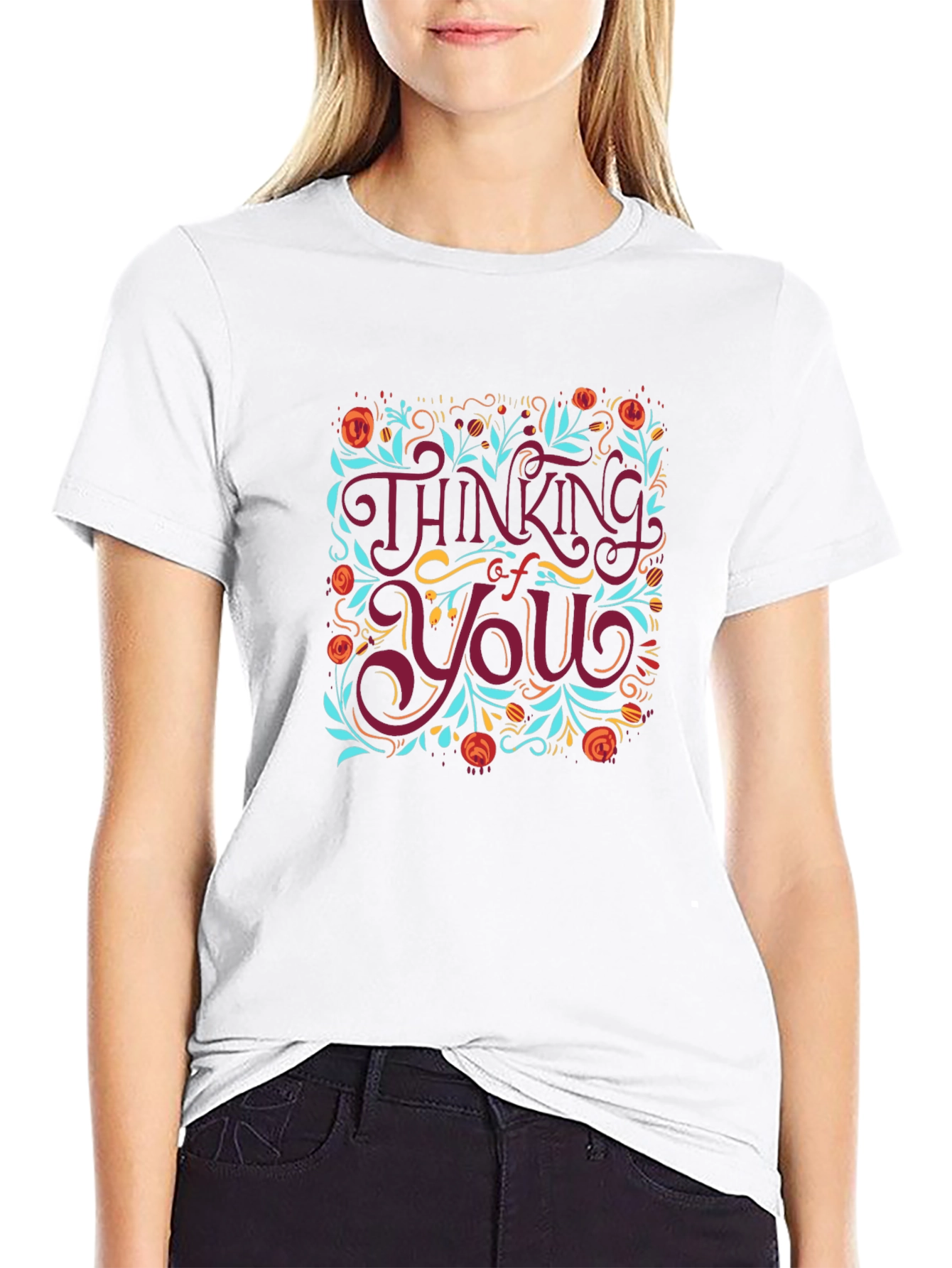Thinking of You Floral T-Shirt