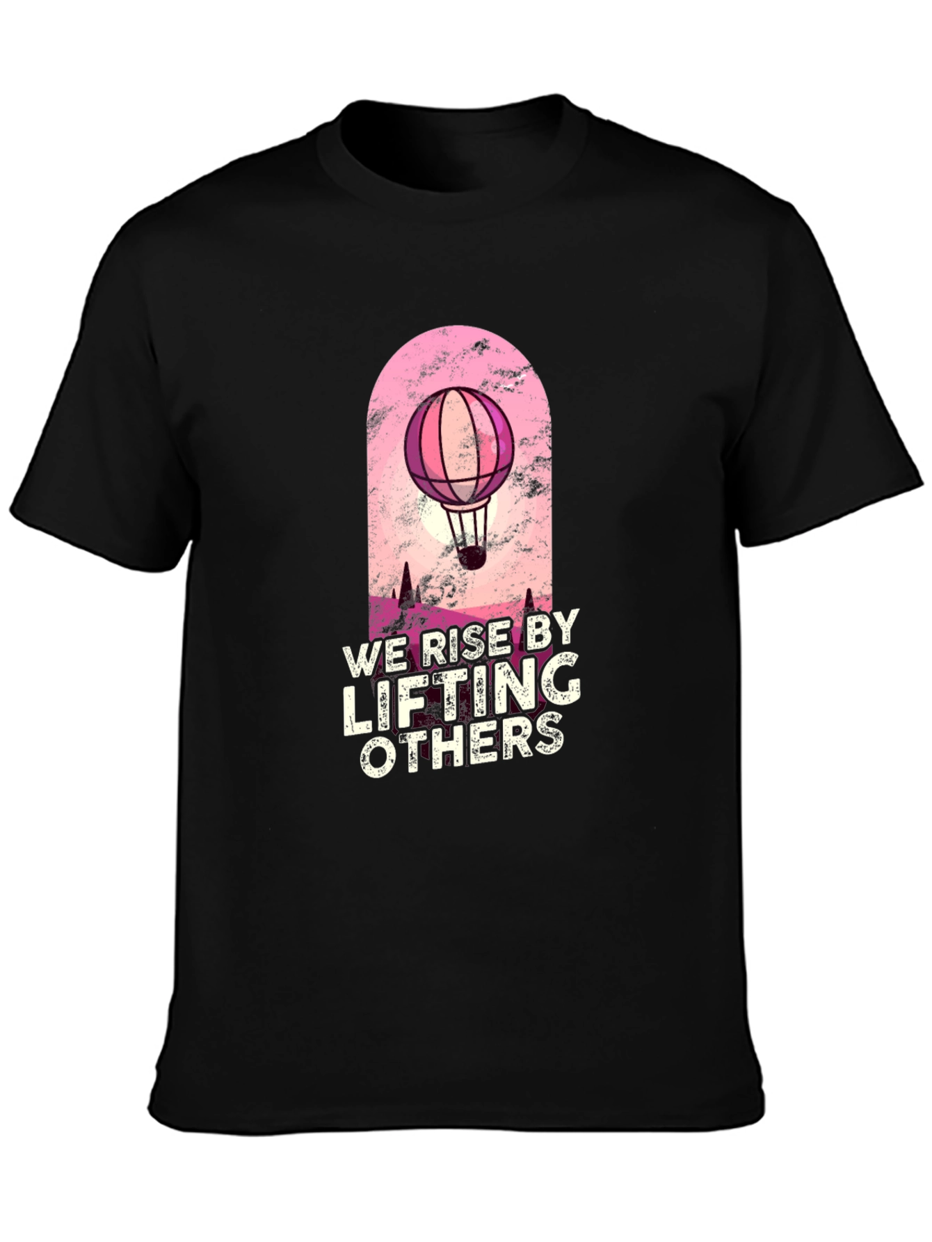 Inspirational Hot Air Balloon Graphic T-Shirt