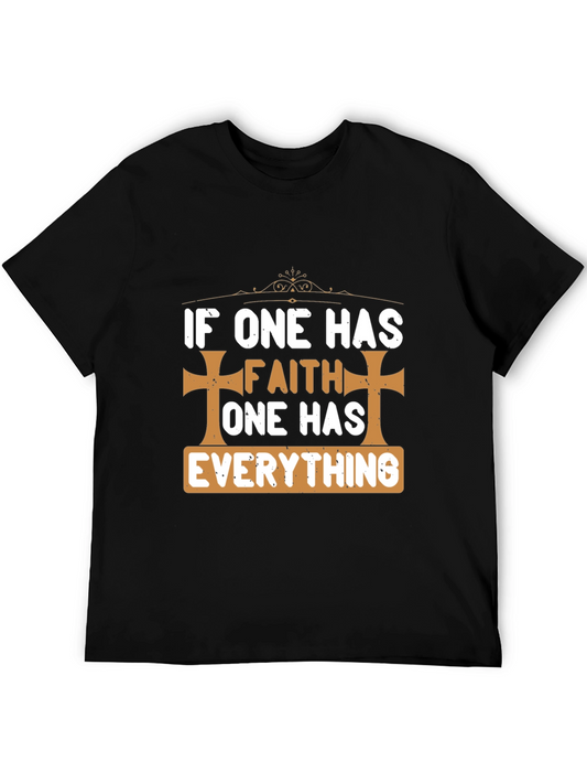 Faith Graphic T-Shirt - Religious Christian Tee