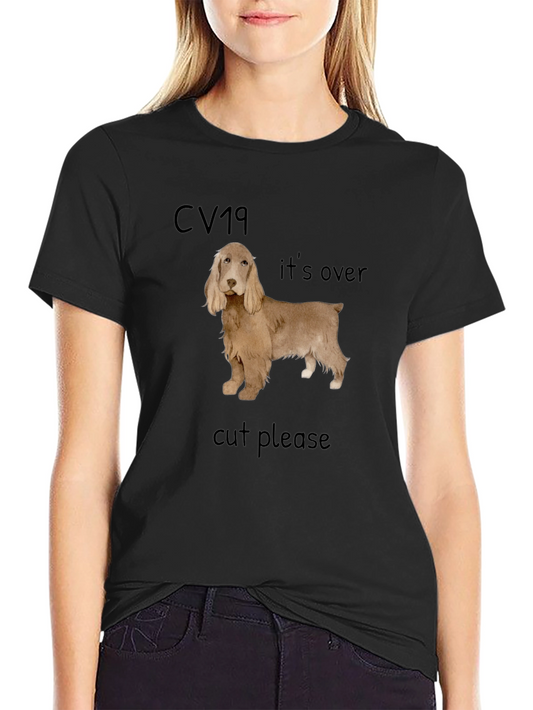 COVID-19 Cocker Spaniel T-Shirt