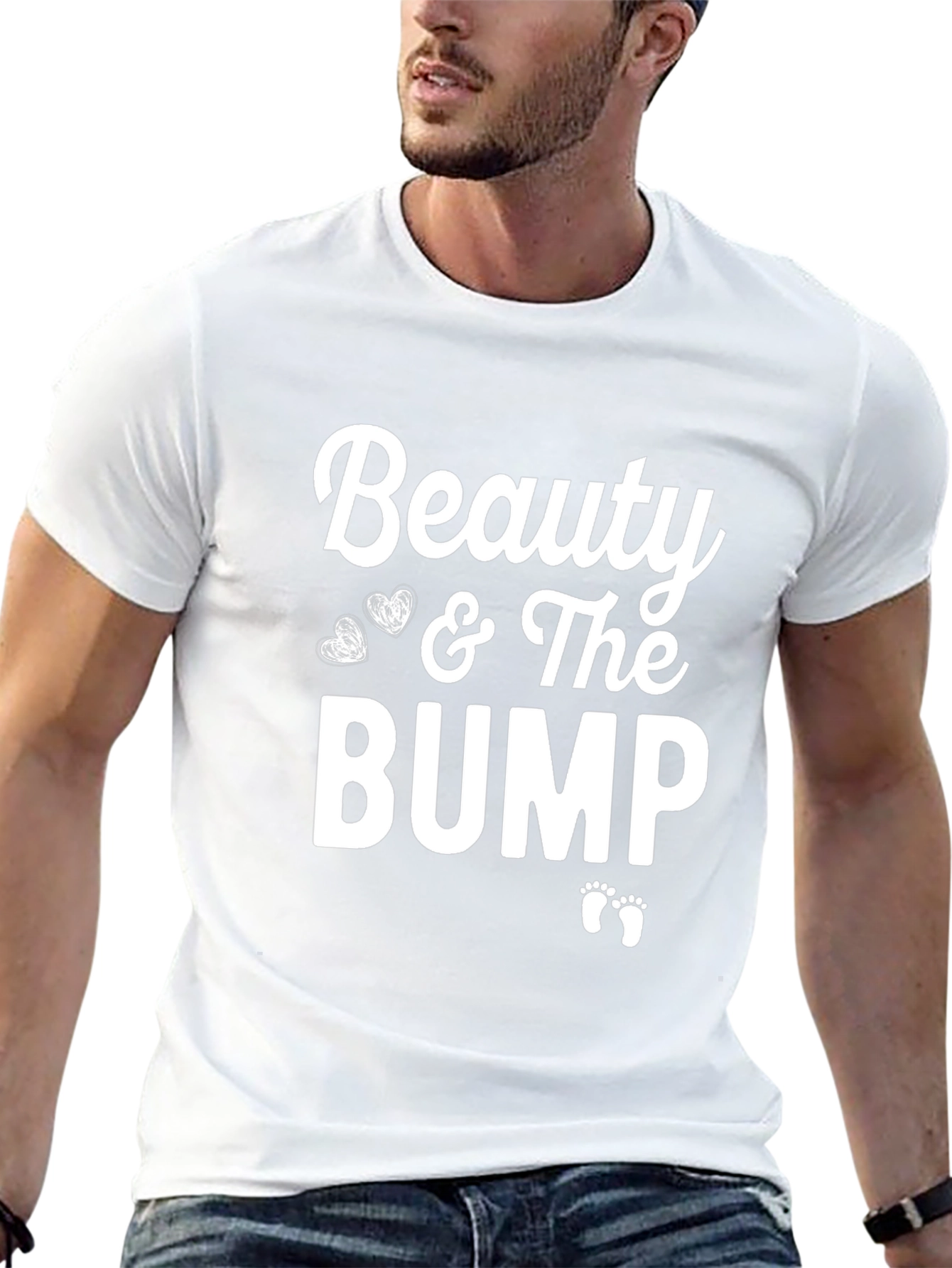 Beauty & The Bump Pregnancy T-Shirt