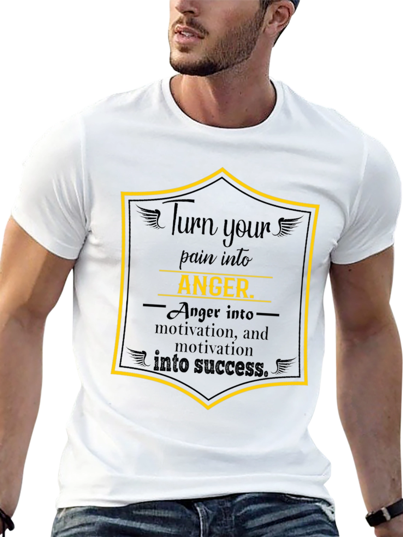 Turn Your Pain Into Anger Graphic Tee