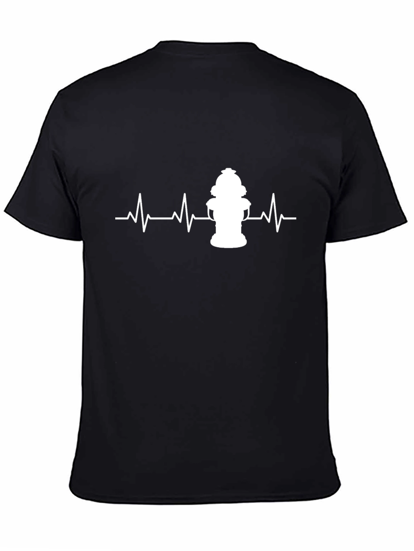 Firefighter Heartbeat Hydrant T-Shirt