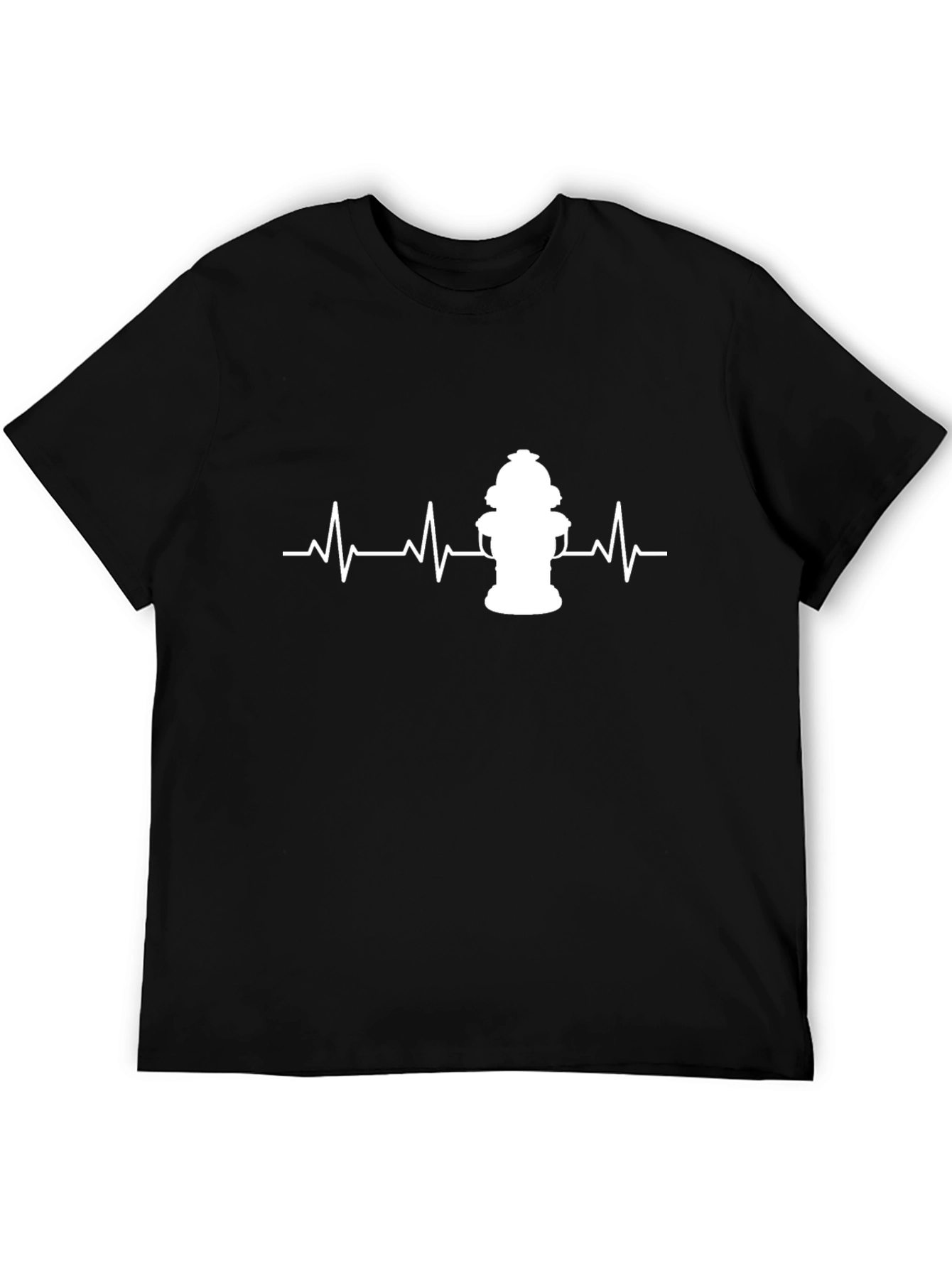 Firefighter Heartbeat Hydrant T-Shirt