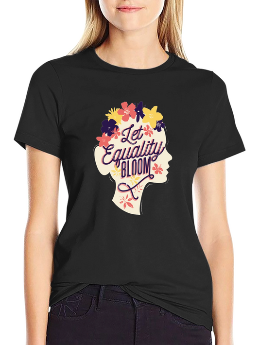 Equality Bloom Graphic Tee - Stylish Unisex T-Shirt