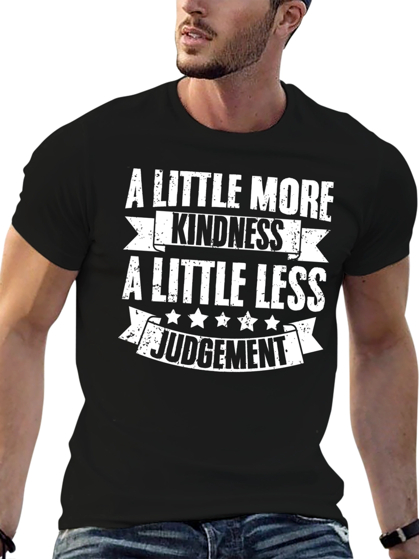 Kindness T-Shirt: More Kindness Less Judgement