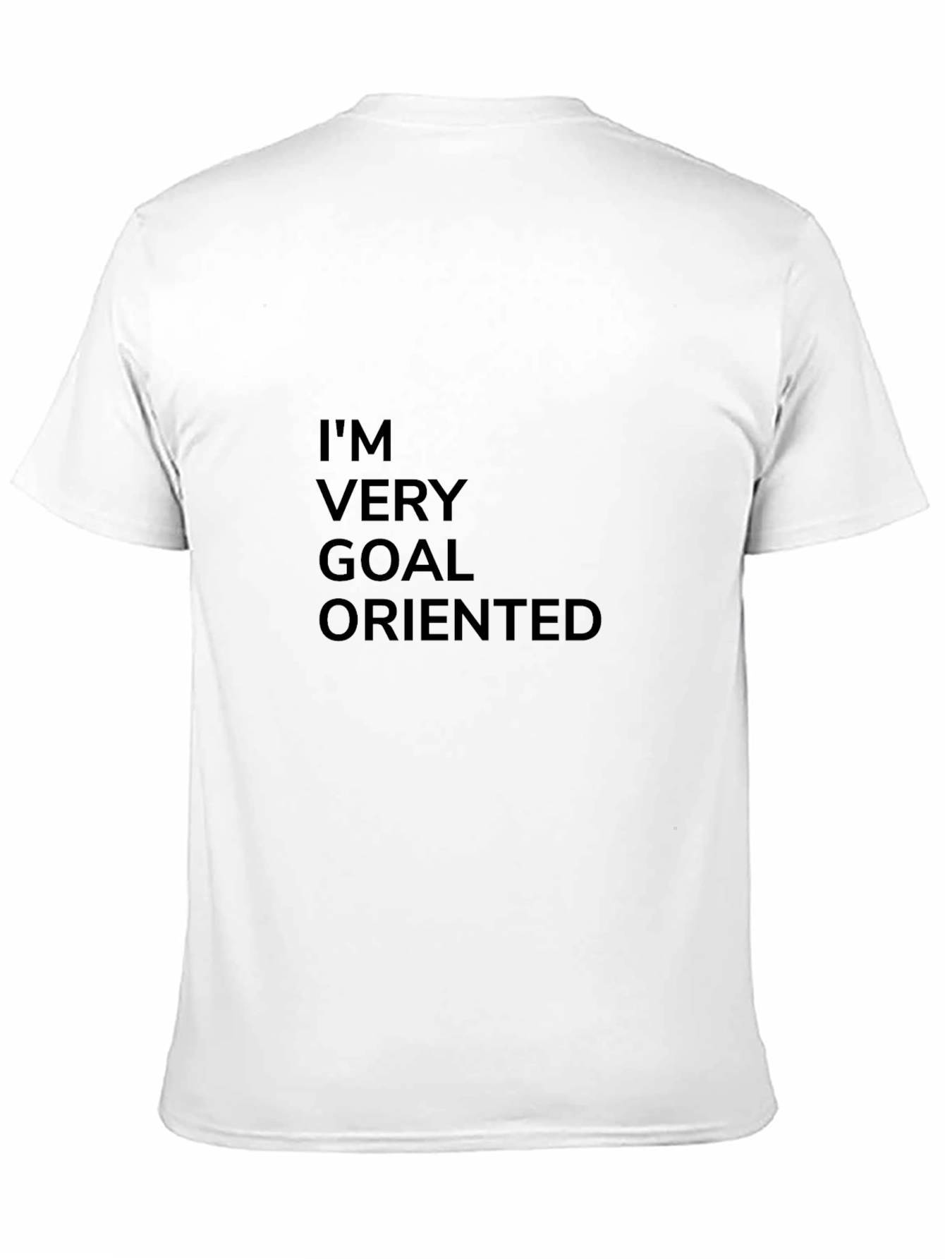 Goal Oriented Black T-Shirt