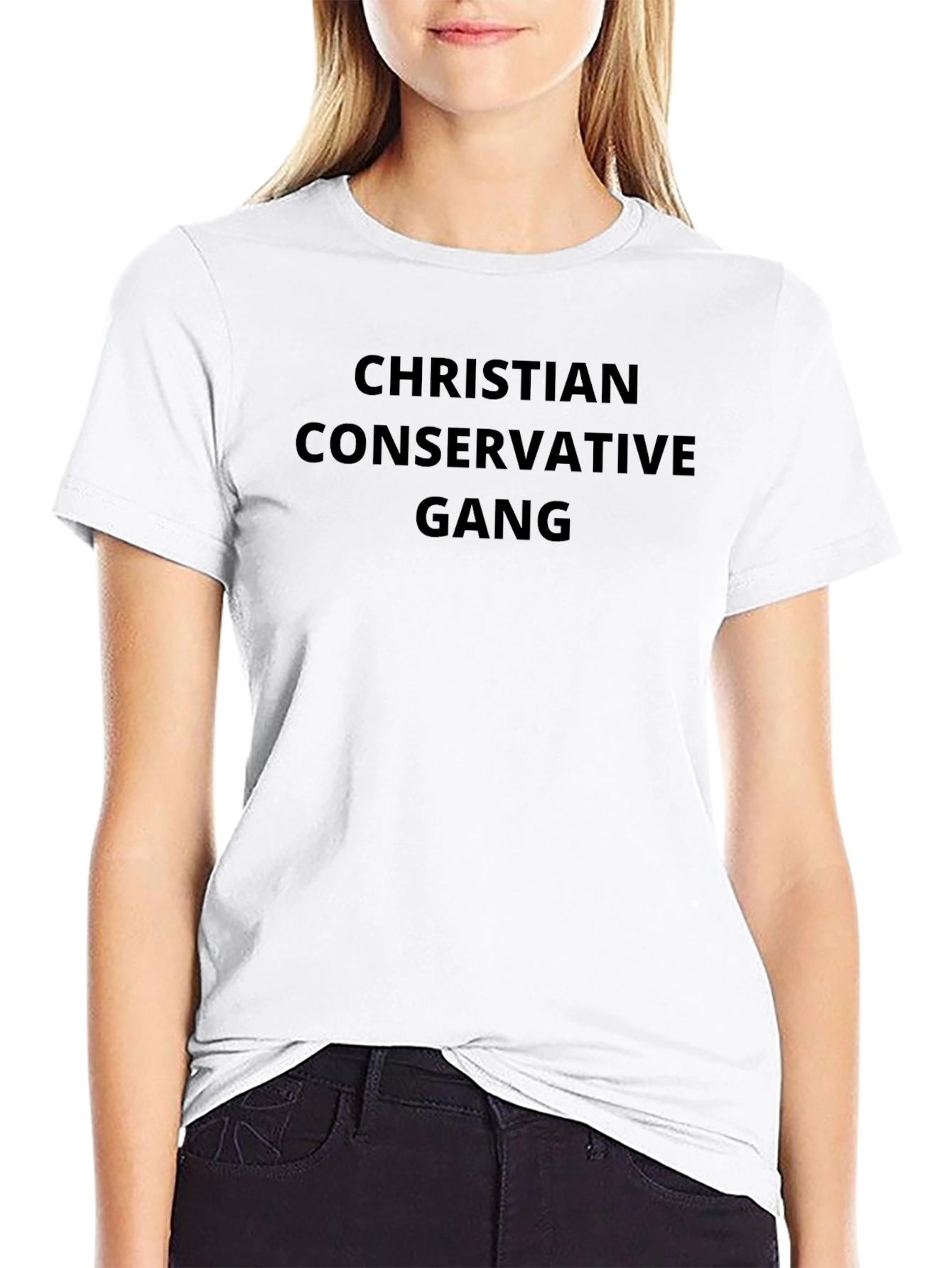 Christian Conservative Gang Black T-Shirt