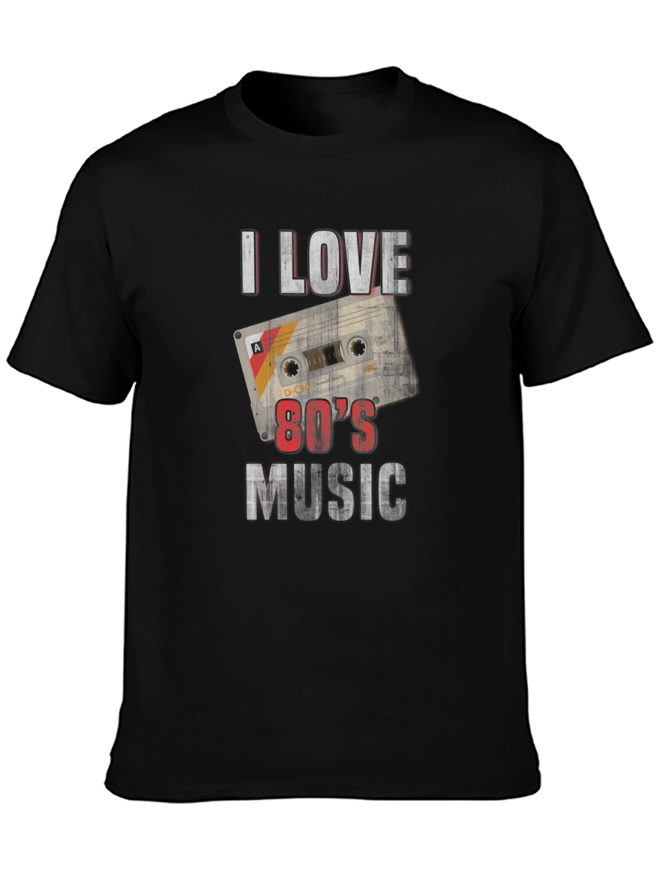 I Love 80s Music Graphic T-Shirt