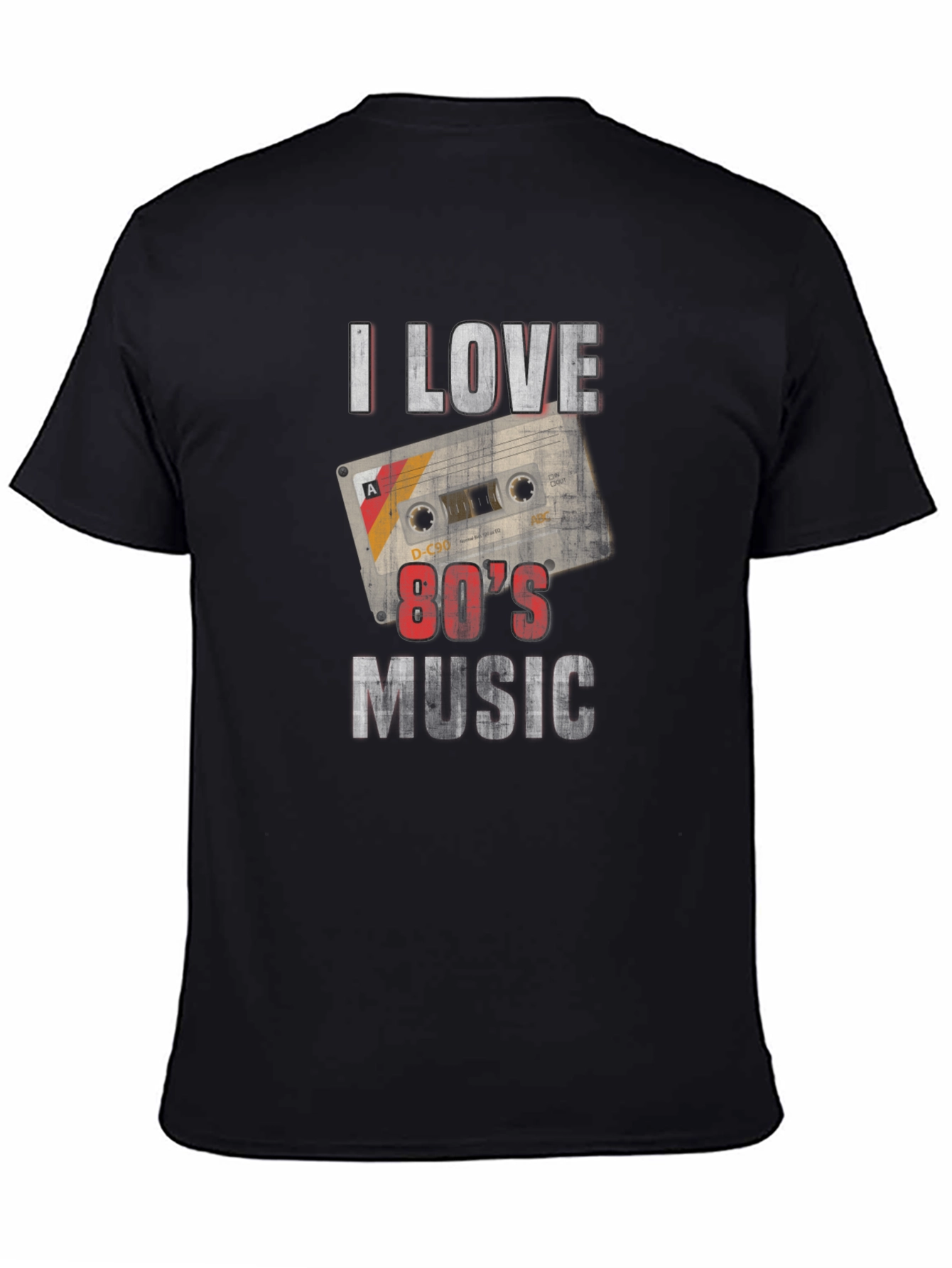 I Love 80s Music Graphic T-Shirt