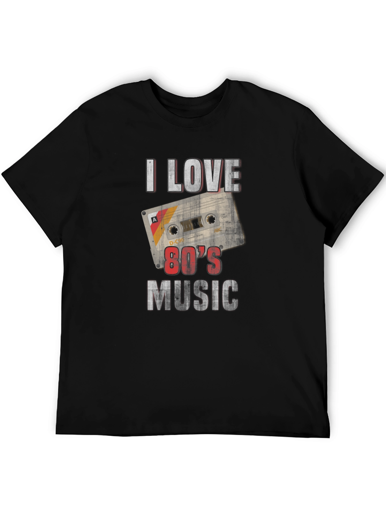 I Love 80s Music Graphic T-Shirt