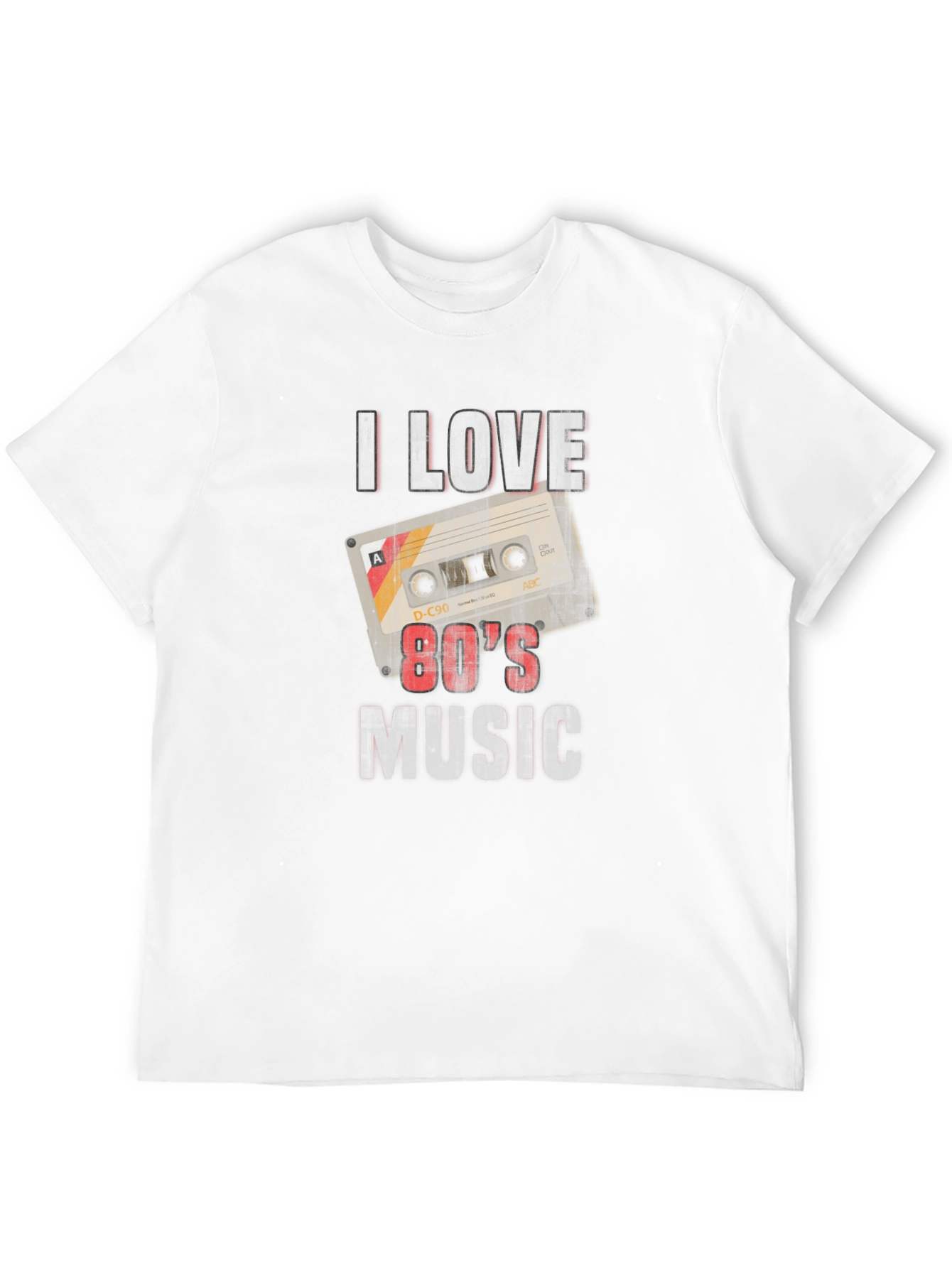 I Love 80s Music Graphic T-Shirt