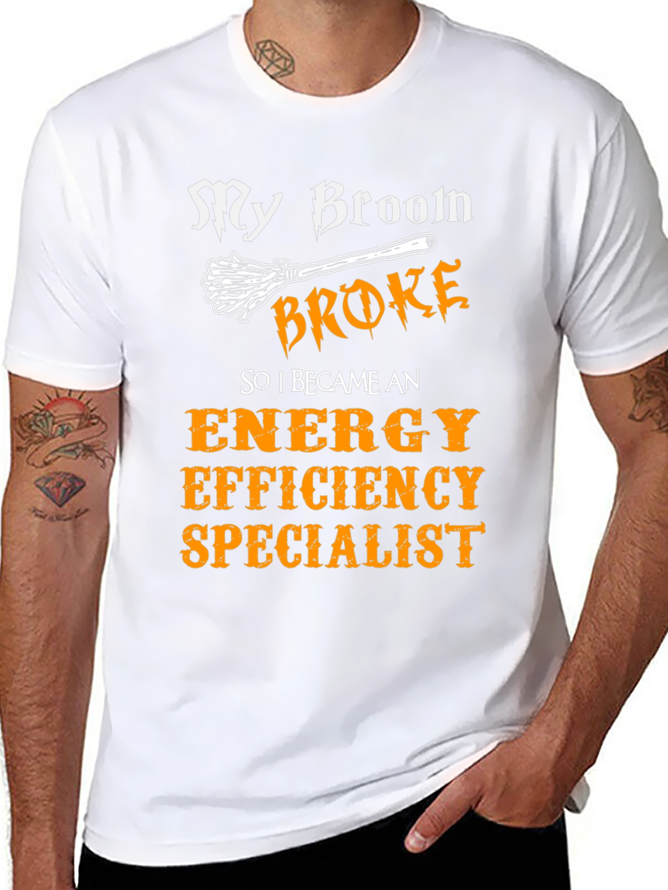 My Broom Broke Energy Efficiency Specialist T-Shirt