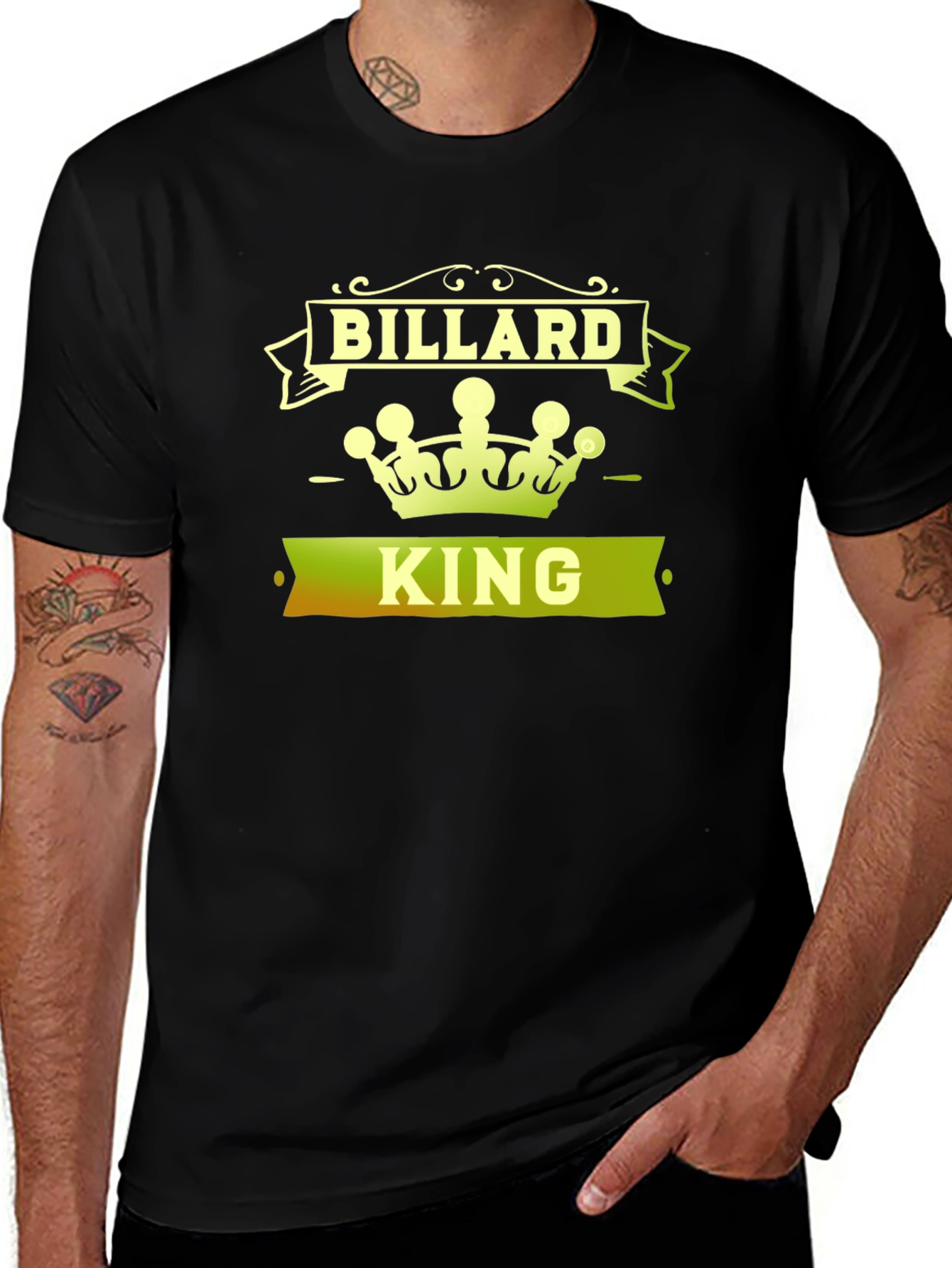 Billard King Graphic T-Shirt