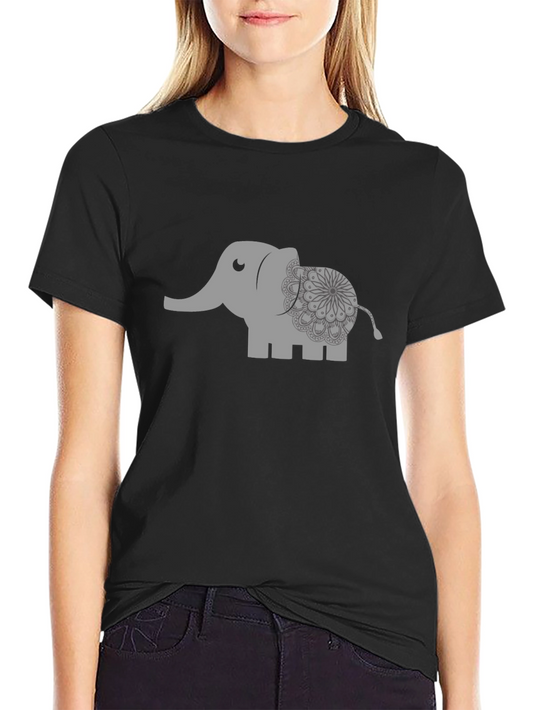 Elephant Graphic Tee - Stylish Comfort