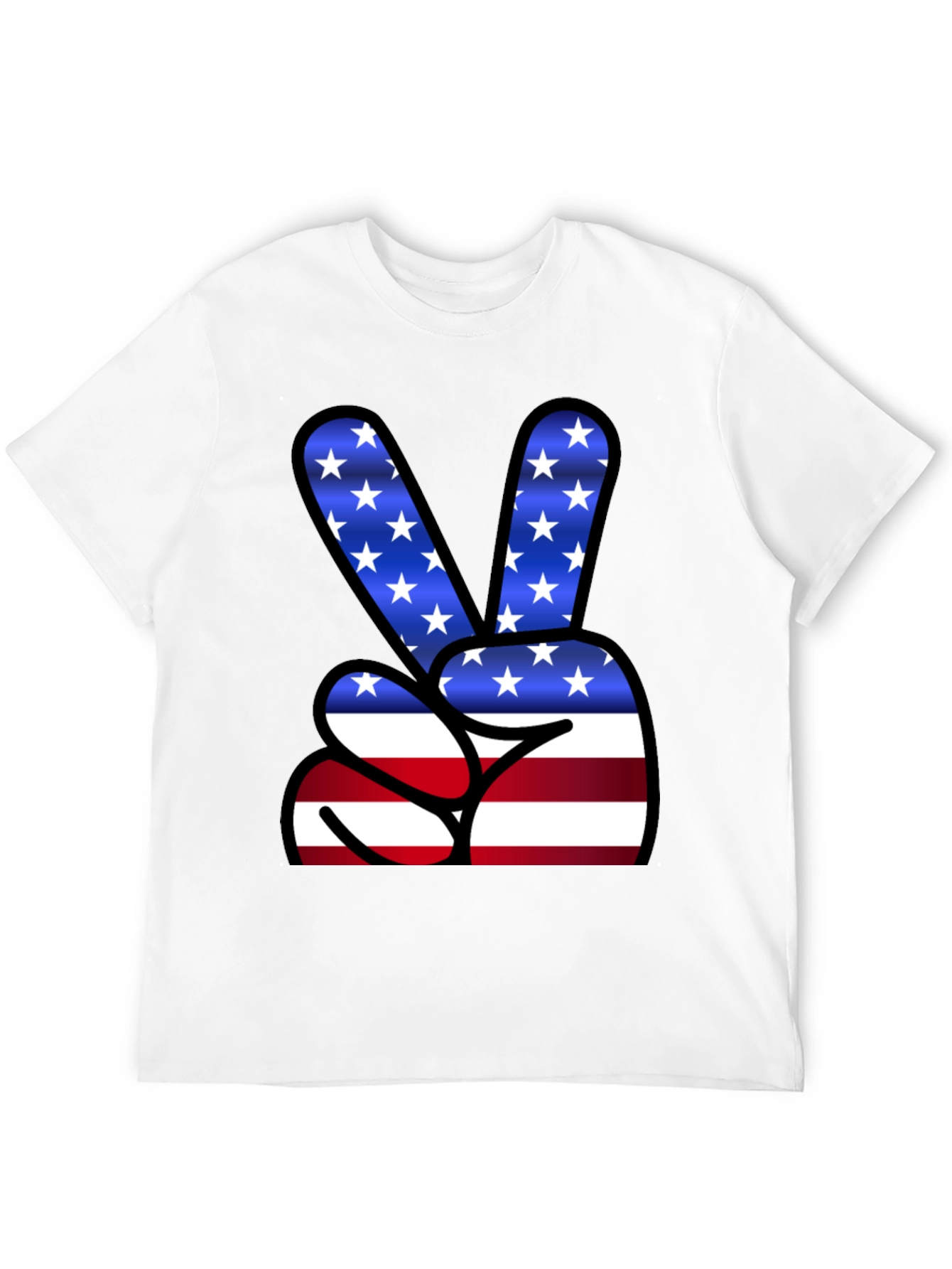 Patriotic Peace Sign T-Shirt