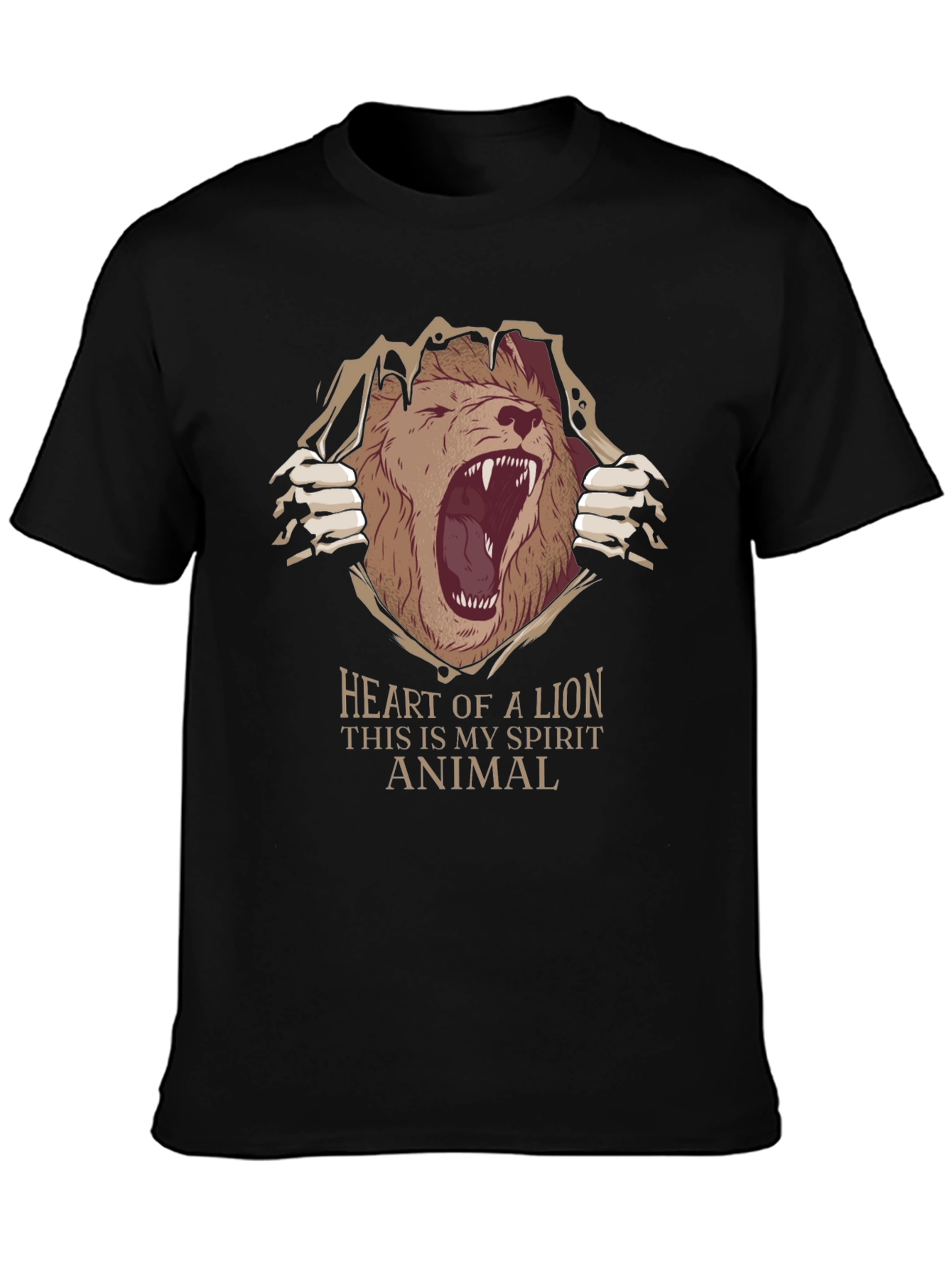 Heart of a Lion Graphic T-Shirt