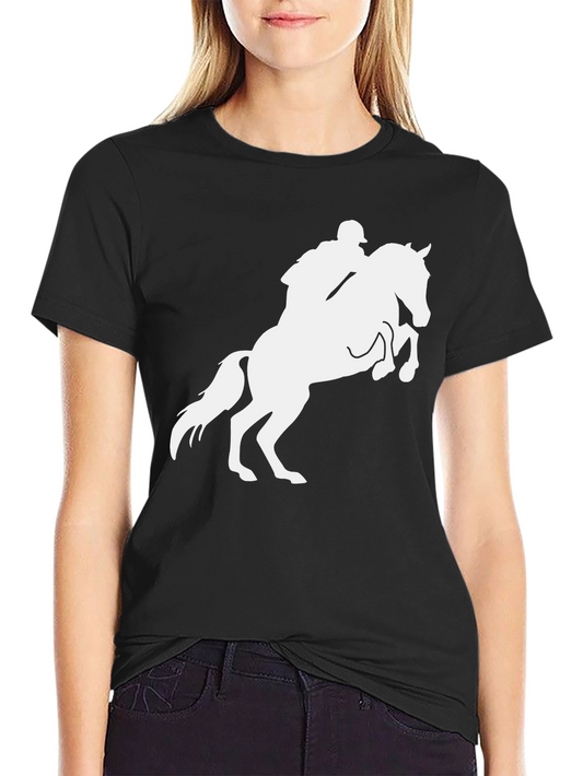 Equestrian Horse Rider Graphic Tee