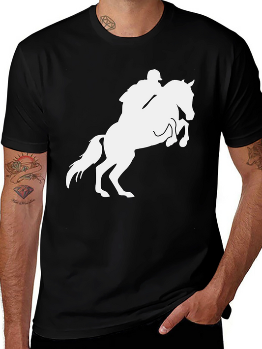 Equestrian Horse Rider Graphic Tee
