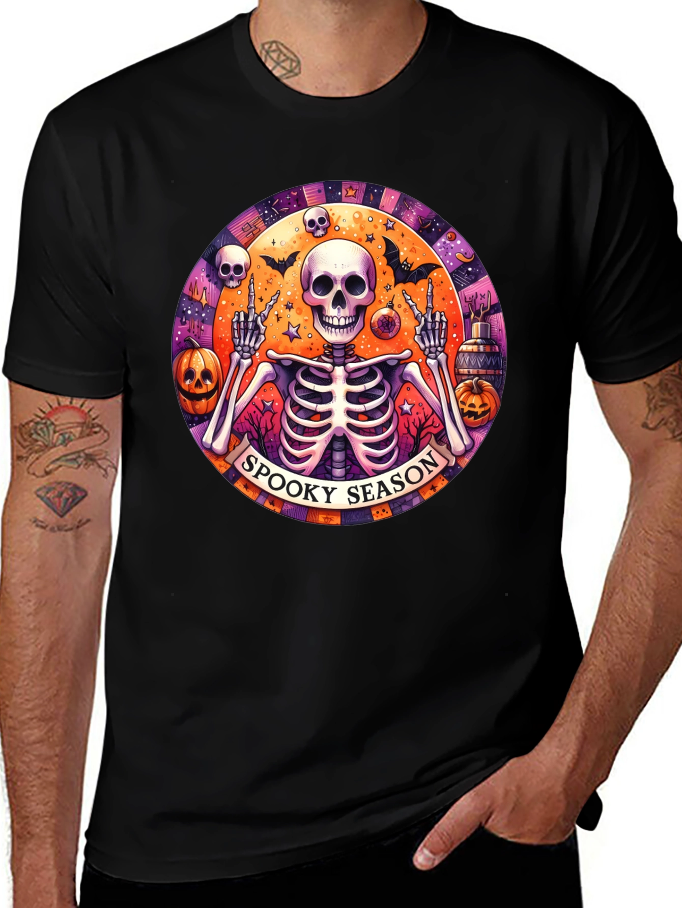 Spooky Season Skeleton T-Shirt