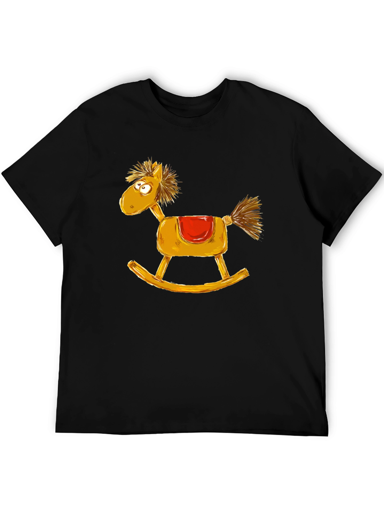 Rocking Horse Graphic Tee - Quirky Style
