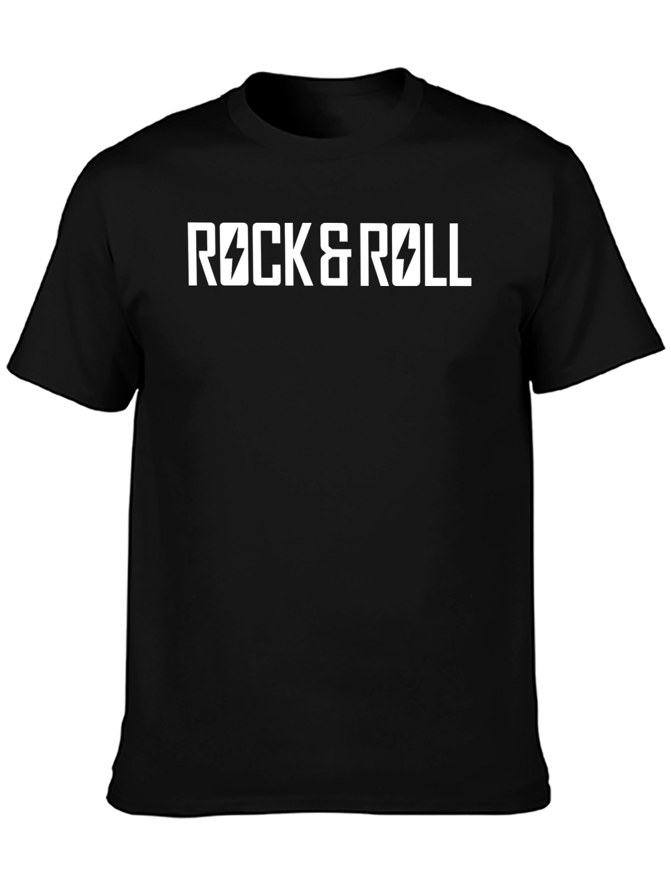 Rock & Roll Graphic Tee - Black