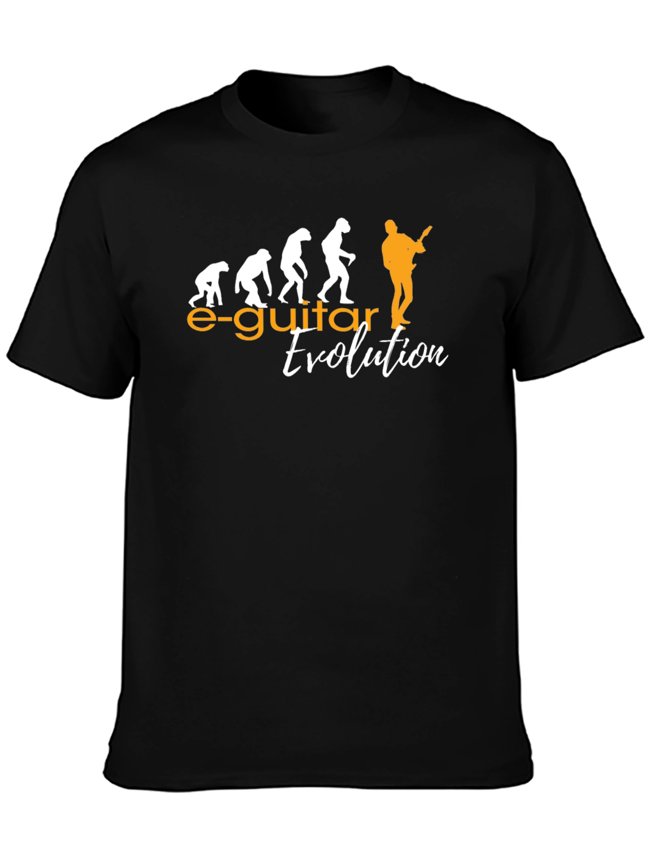 Electric Guitar Evolution Graphic T-Shirt
