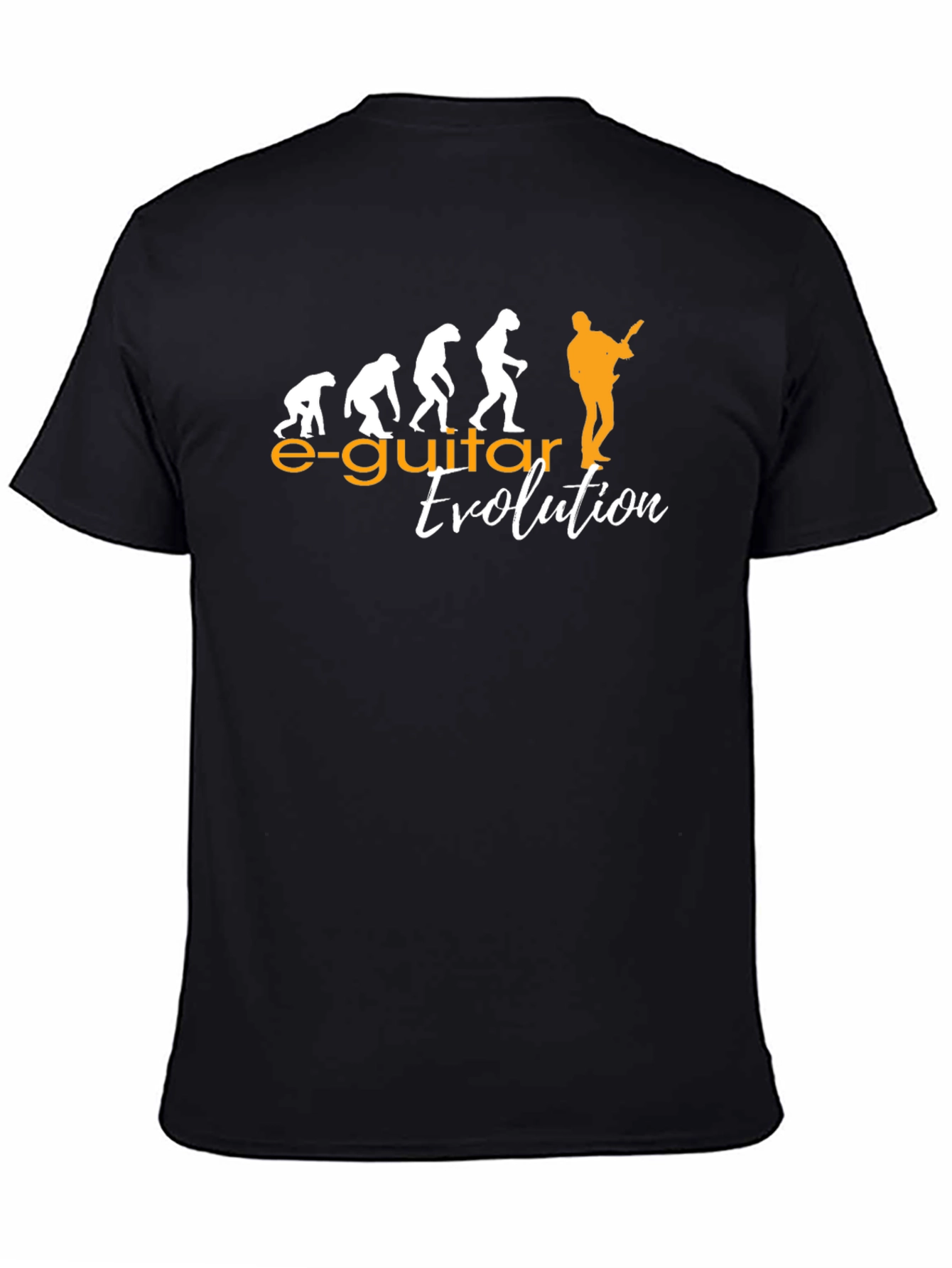 Electric Guitar Evolution Graphic T-Shirt