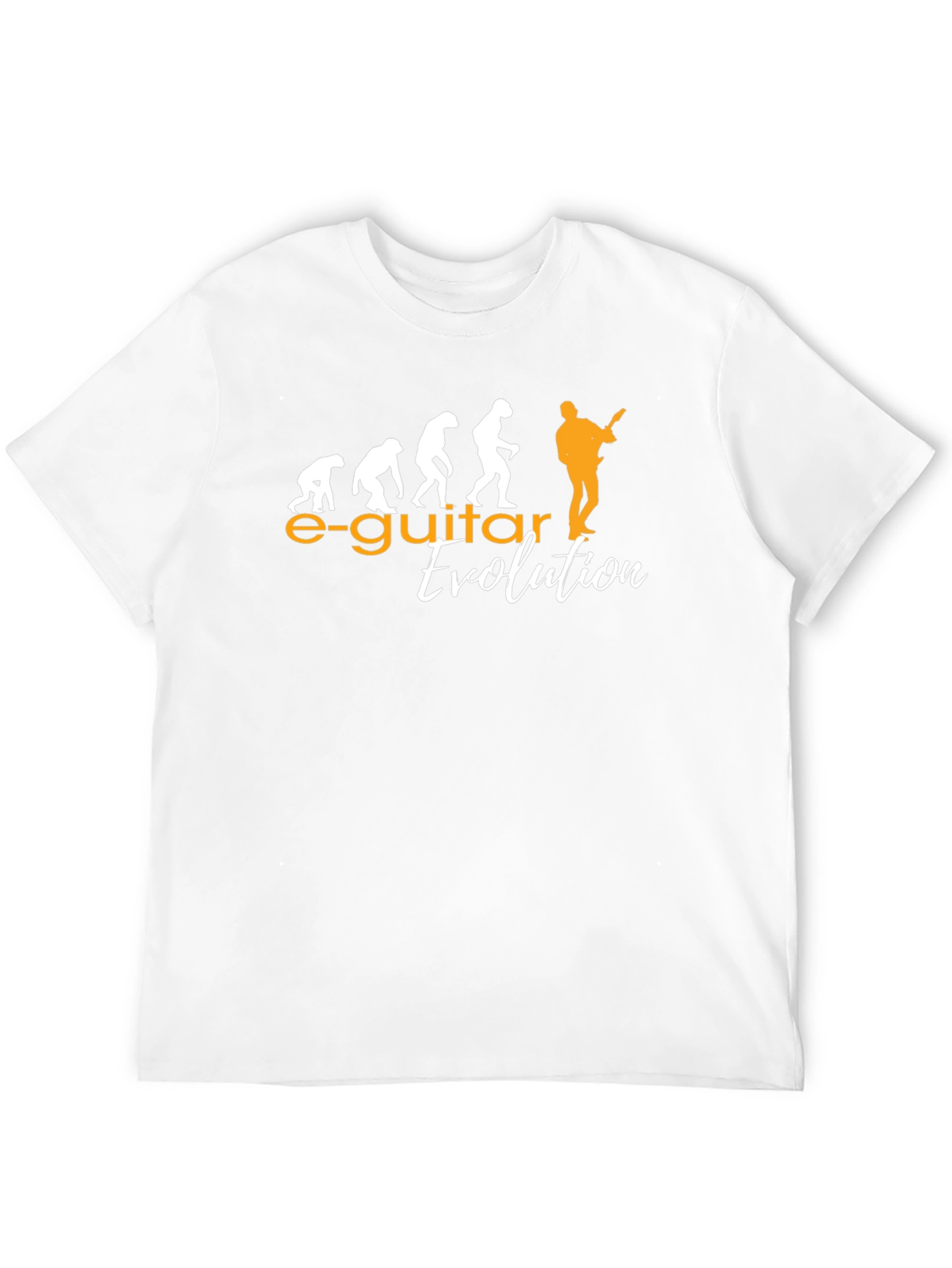 Electric Guitar Evolution Graphic T-Shirt