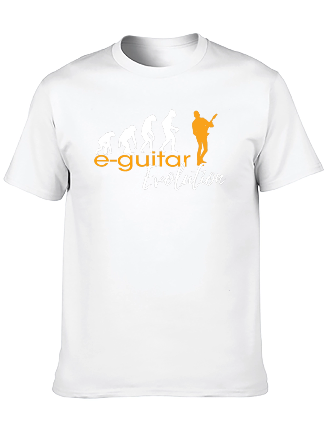 Electric Guitar Evolution Graphic T-Shirt