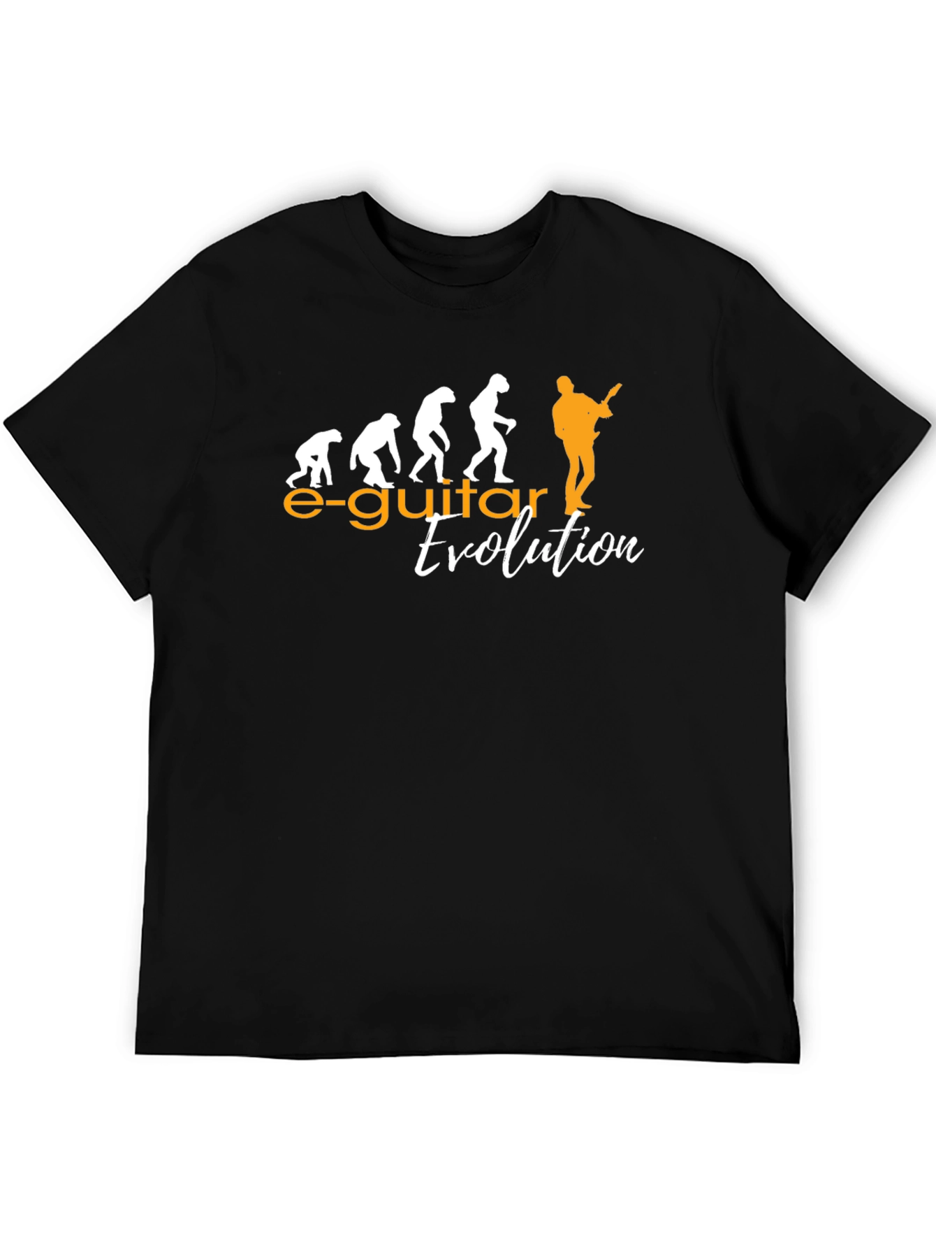 Electric Guitar Evolution Graphic T-Shirt