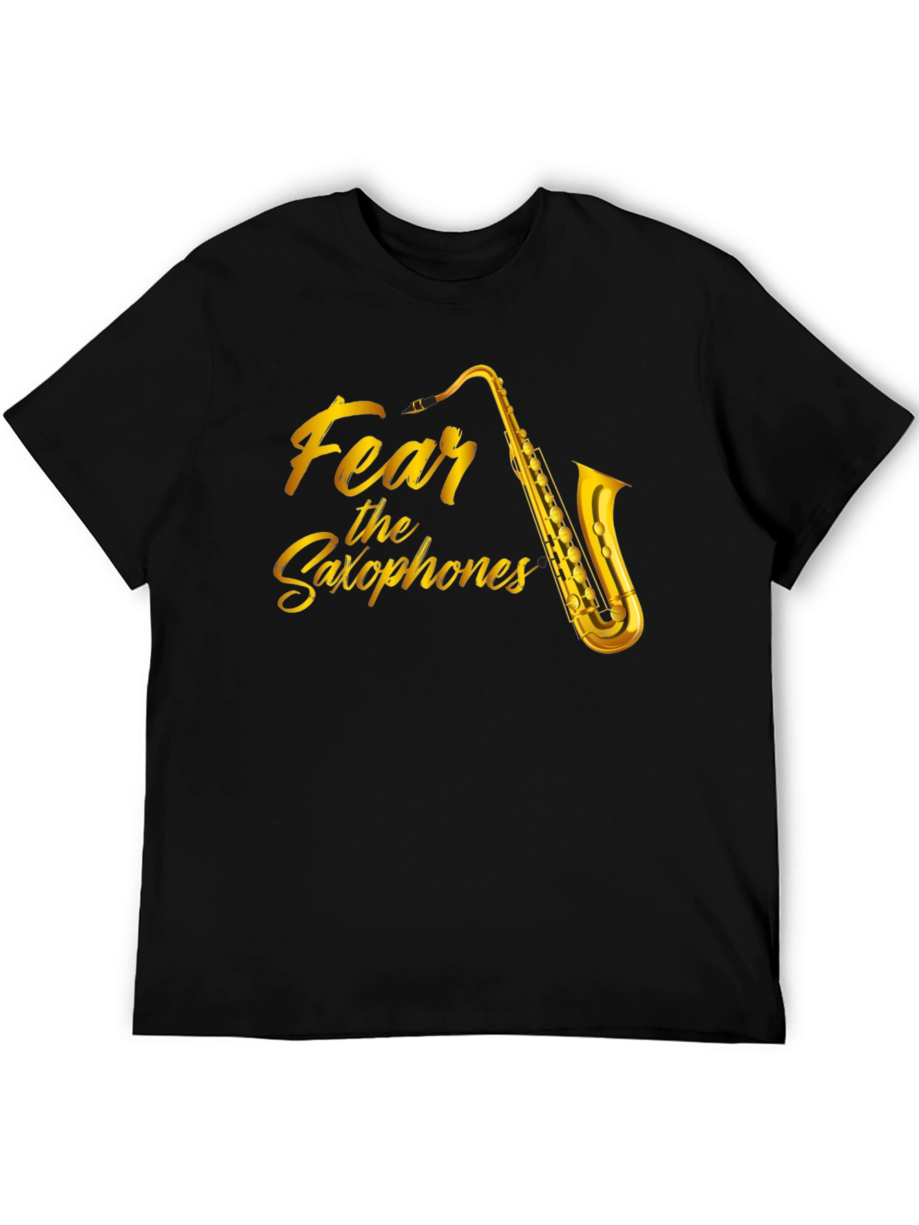 Fear the Saxophones Graphic T-Shirt
