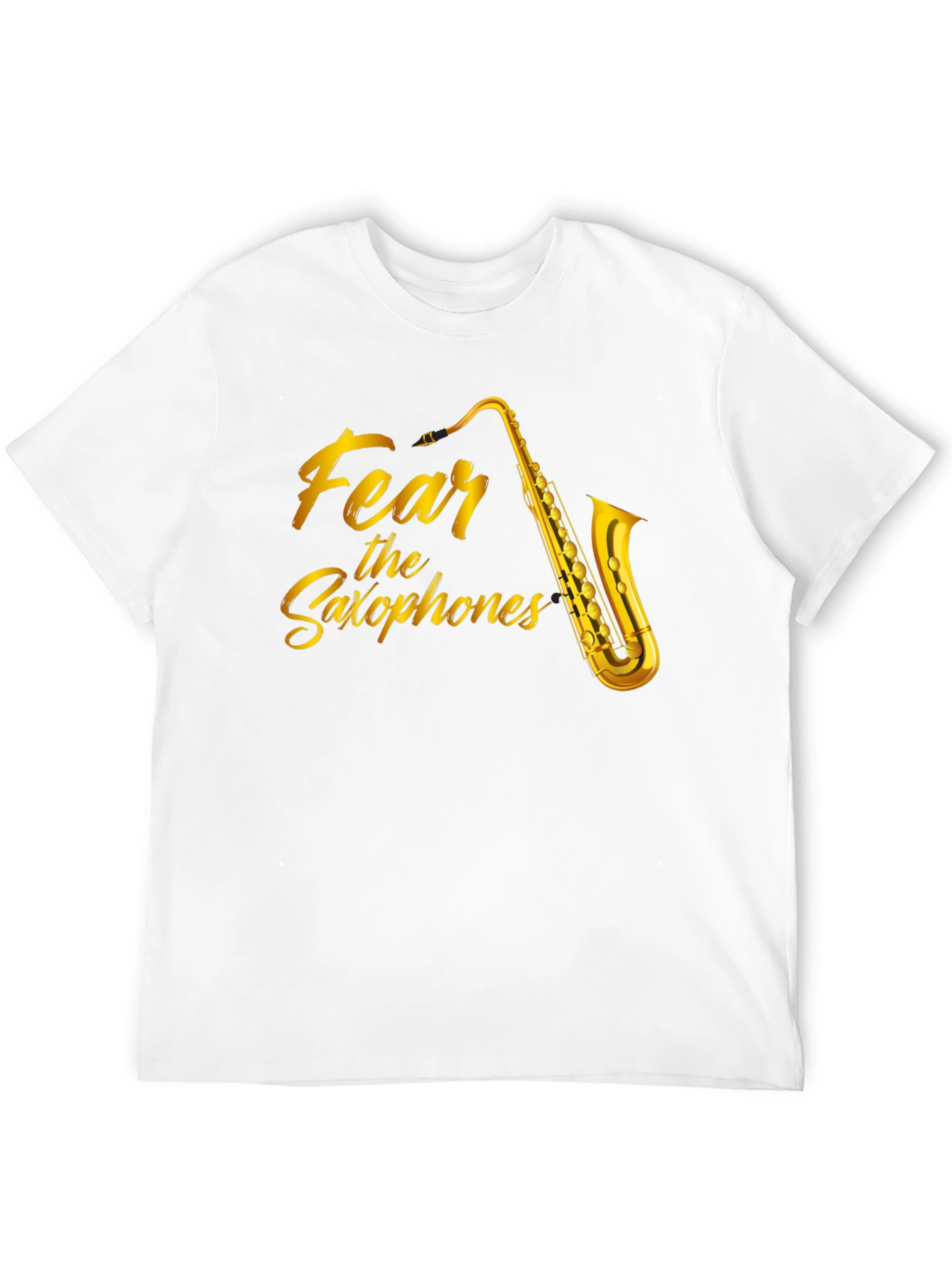 Fear the Saxophones Graphic T-Shirt