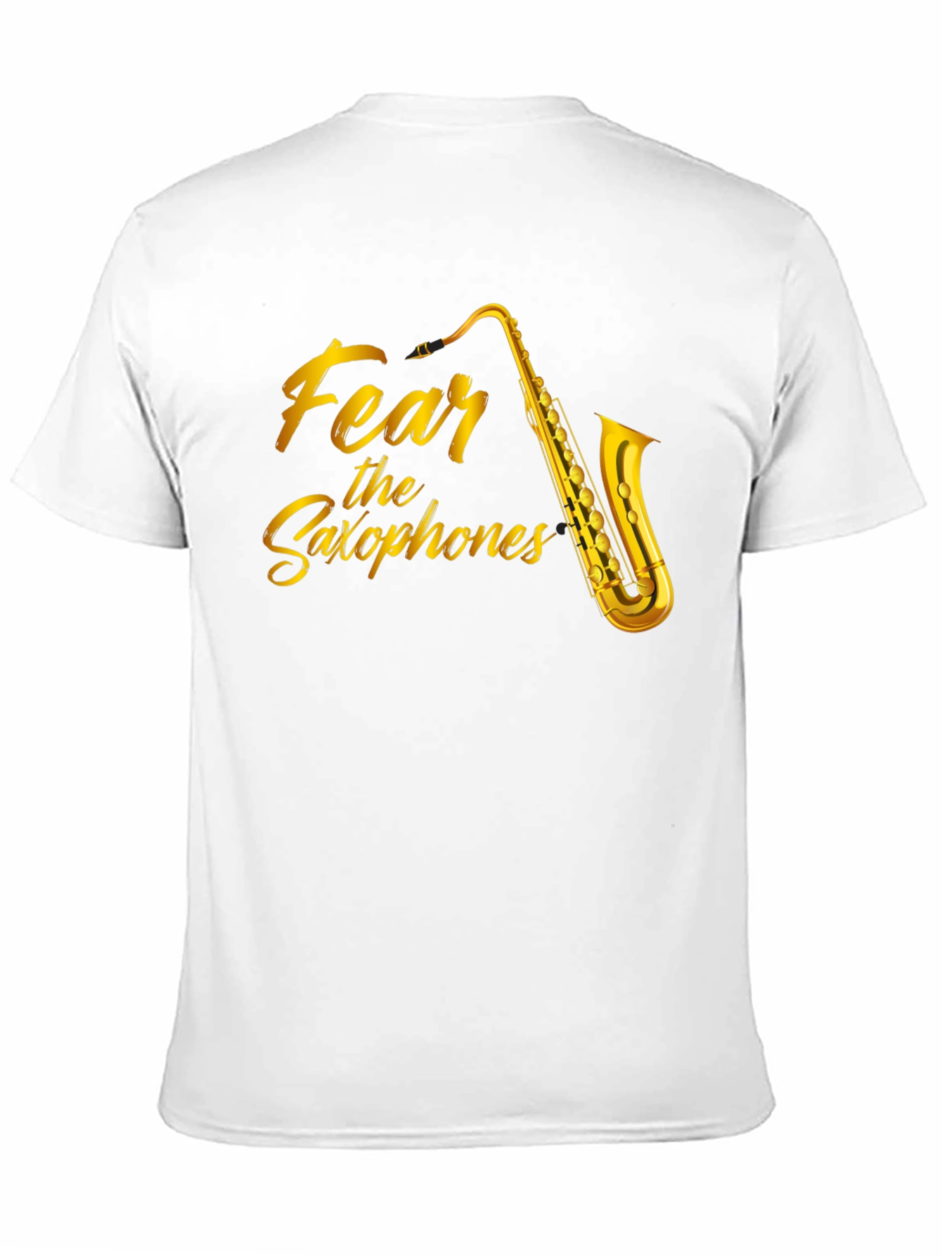 Fear the Saxophones Graphic T-Shirt