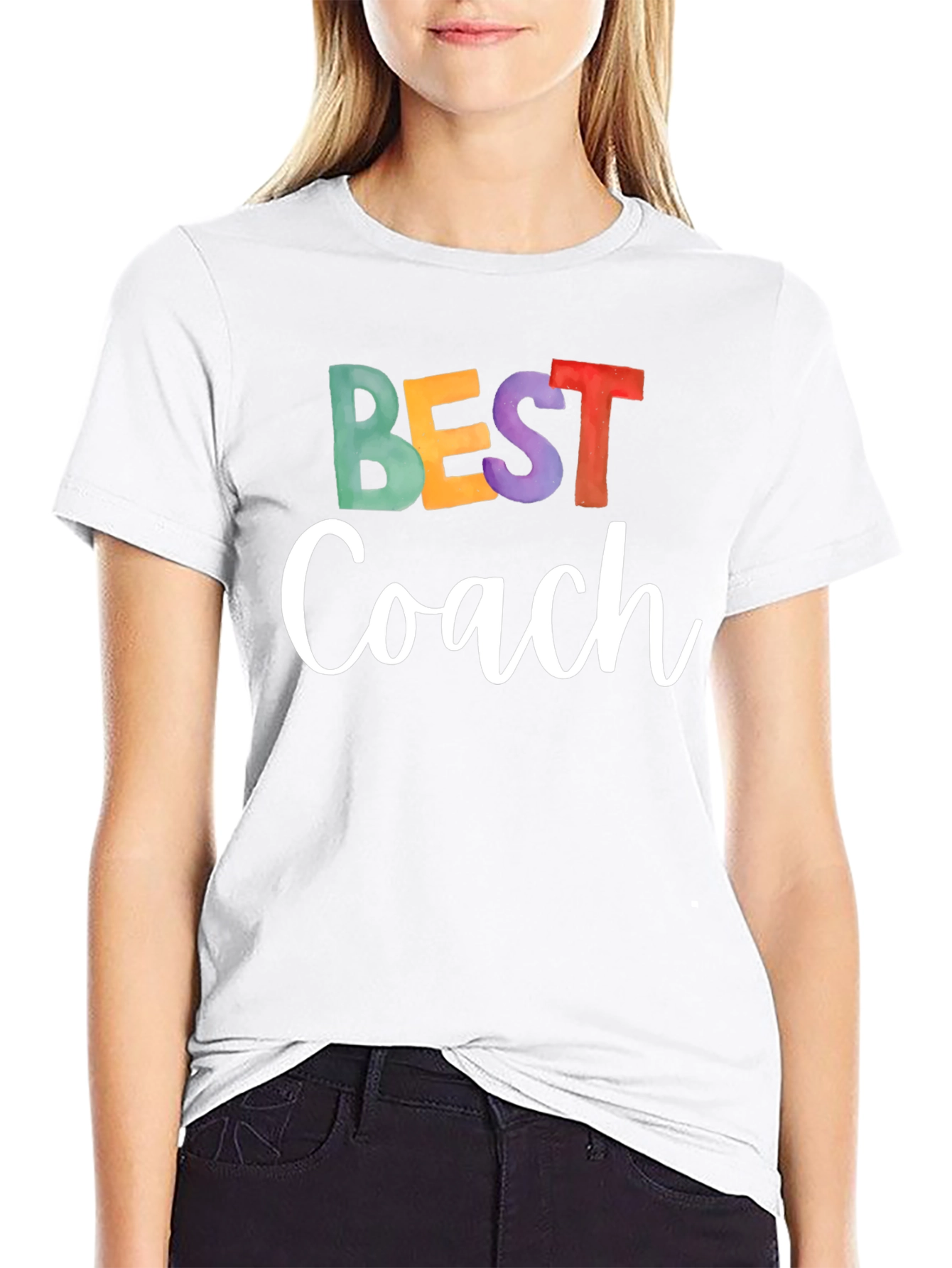 Best Coach Graphic T-Shirt