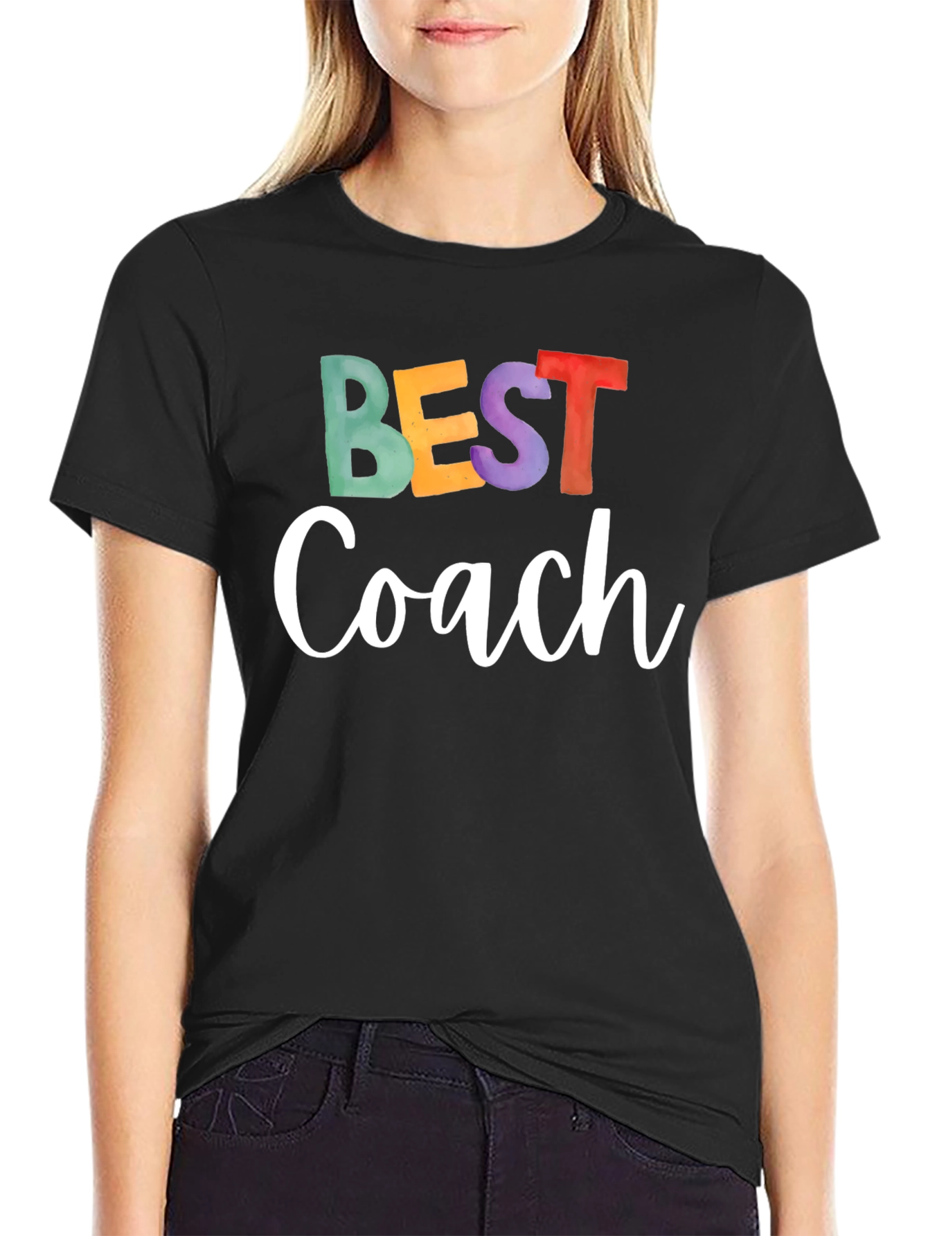 Best Coach Graphic T-Shirt