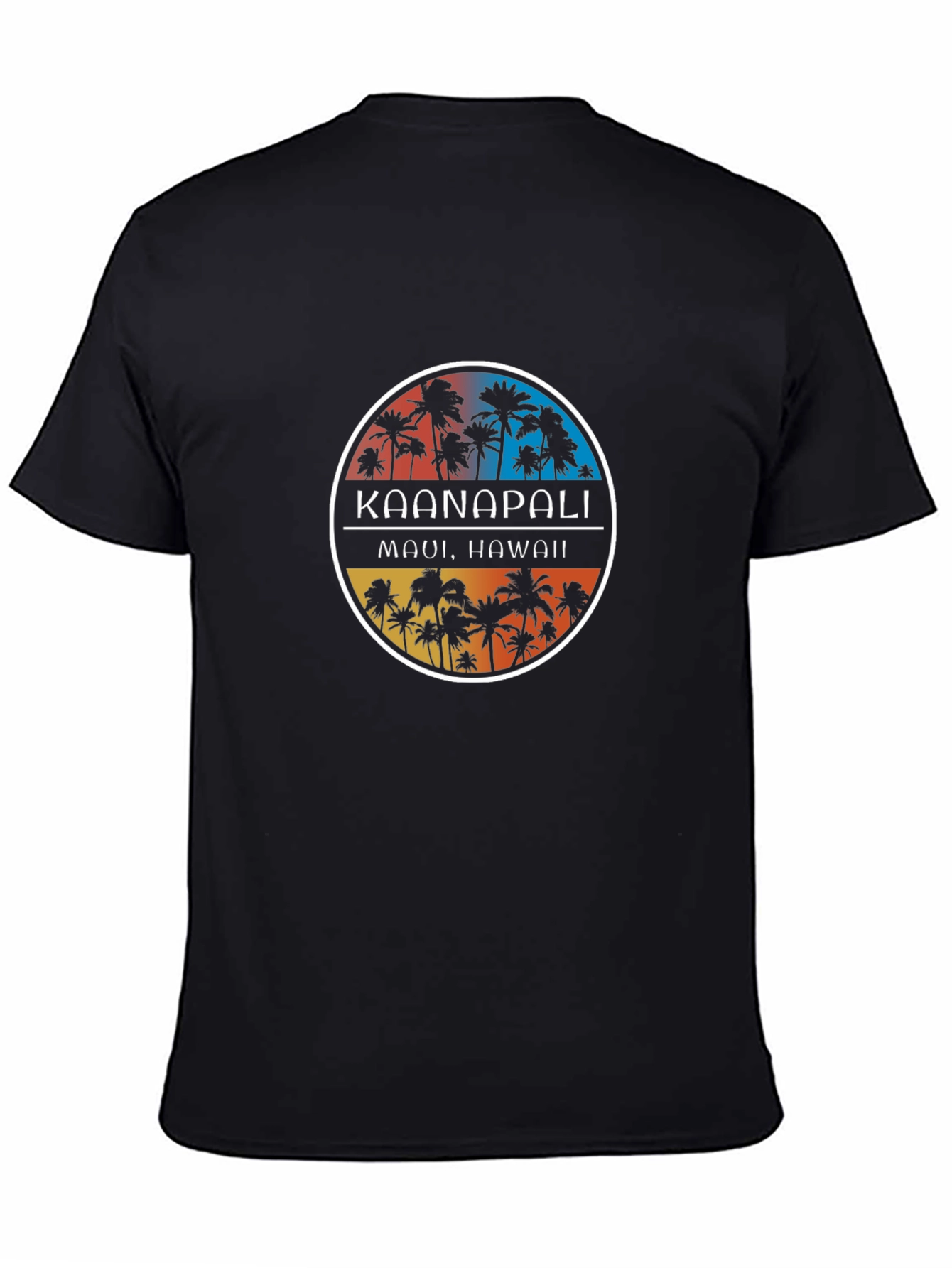 Kaanapali Maui Hawaii Palm Tree T-Shirt