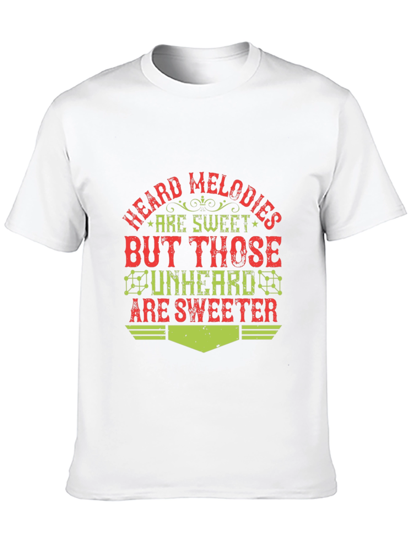 Heard Melodies T-Shirt - Sweet Unheard Design