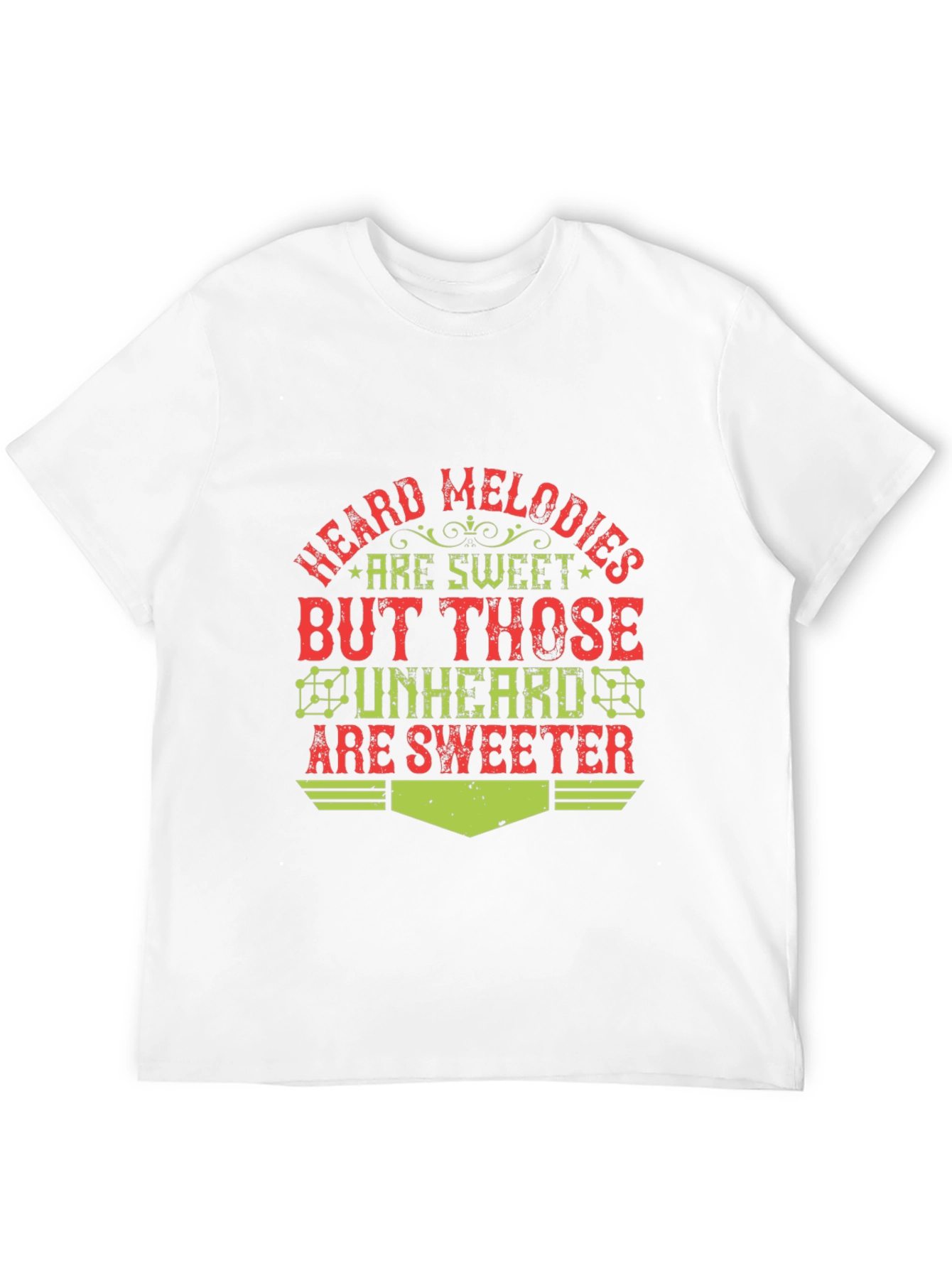 Heard Melodies T-Shirt - Sweet Unheard Design