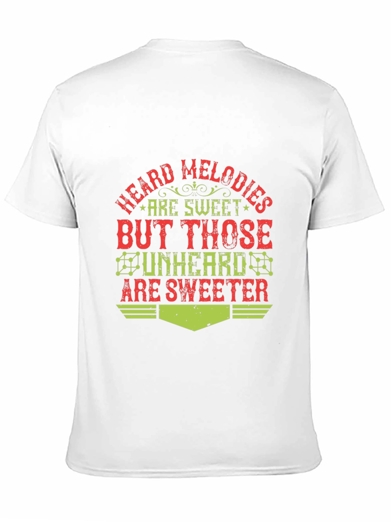 Heard Melodies T-Shirt - Sweet Unheard Design