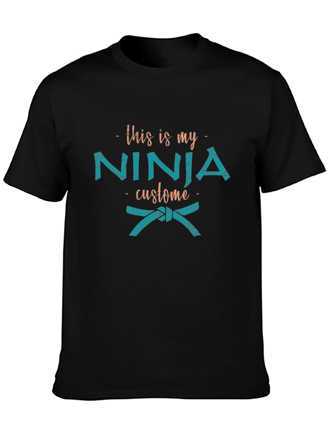 This is My Ninja Costume Funny T-Shirt