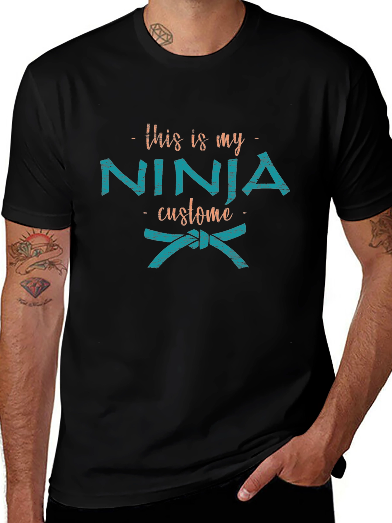 This is My Ninja Costume Funny T-Shirt
