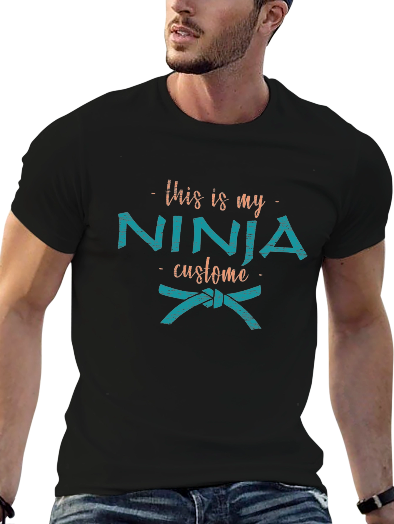 This is My Ninja Costume Funny T-Shirt