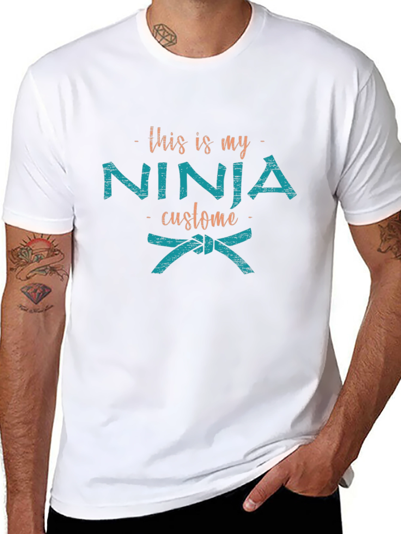 This is My Ninja Costume Funny T-Shirt