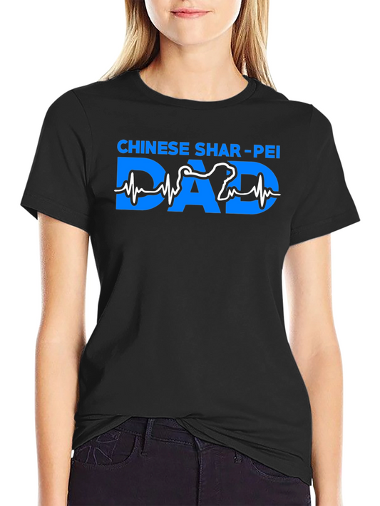 Chinese Shar-Pei Dad T-Shirt - Dog Lover Tee